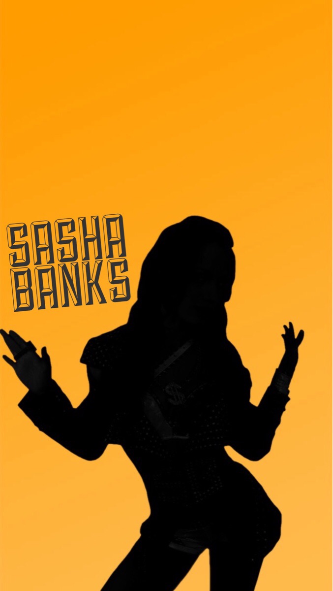 Sasha Banks Iphone Wallpaper - Poster , HD Wallpaper & Backgrounds