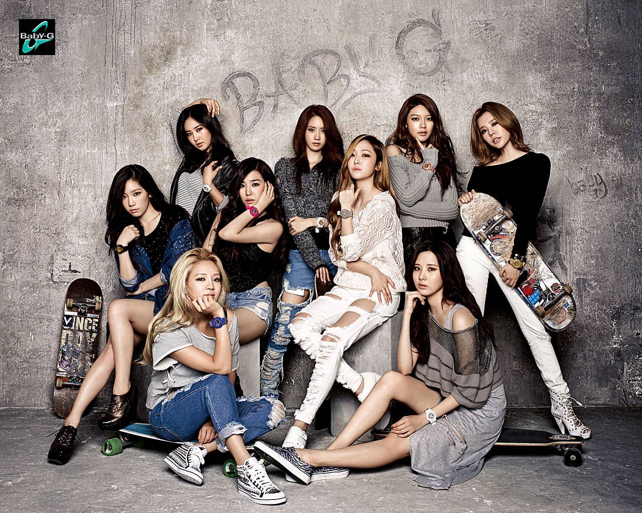 Snsd Wallpaper - Snsd Baby G 2014 , HD Wallpaper & Backgrounds