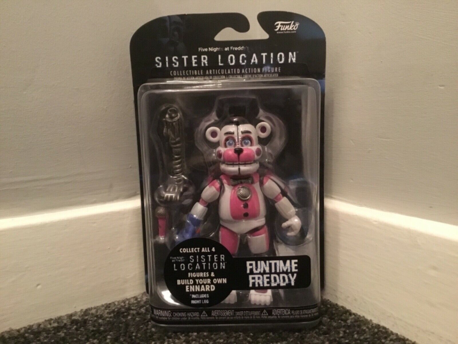 Fnaf Five Nights At Sister Location Collectible Funtime - Action Figure , HD Wallpaper & Backgrounds
