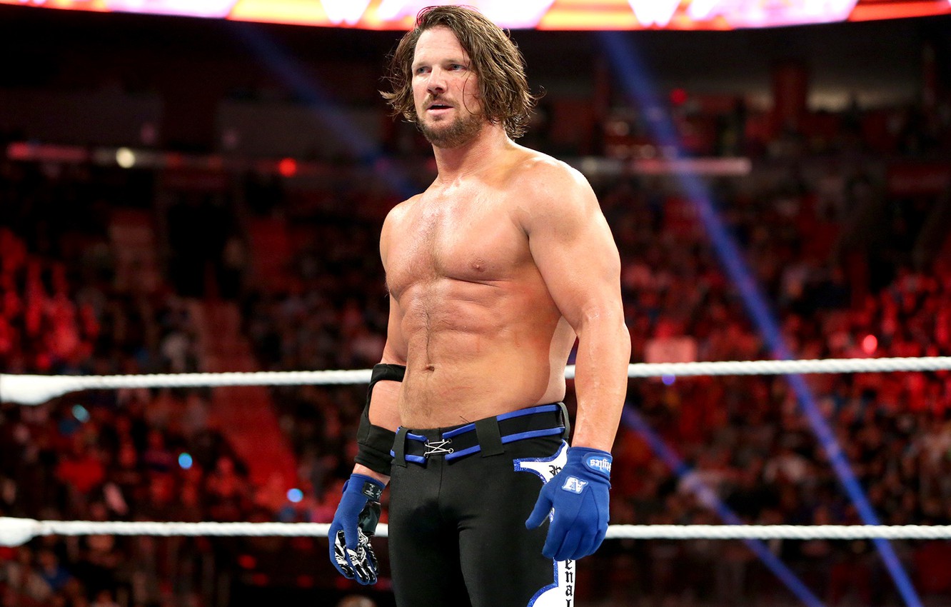 Photo Wallpaper Wrestler, Wwe, Wrestling, A - Aj Styles , HD Wallpaper & Backgrounds