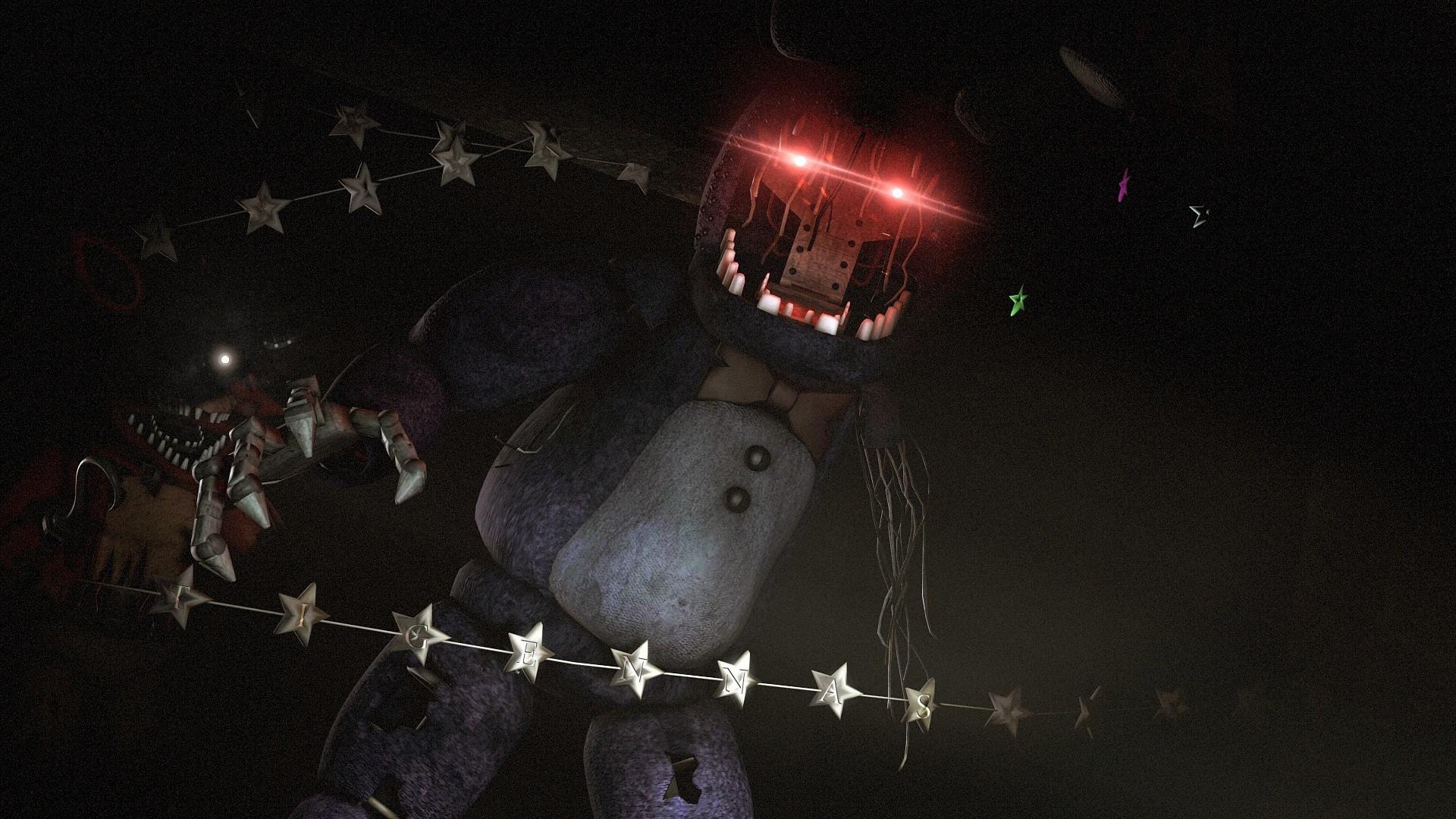 Bonnie Wallpaper - Fnaf Wallpaper Gif Hd , HD Wallpaper & Backgrounds