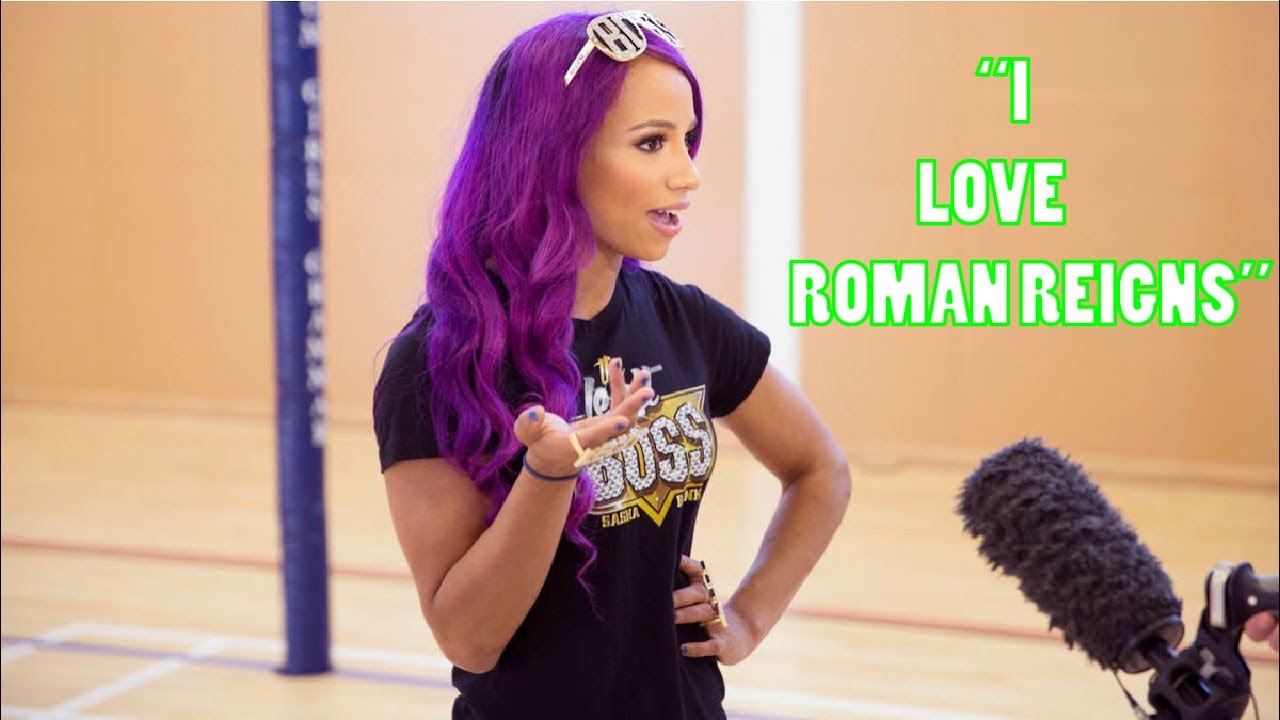Sasha Banks Names Roman Reigns As Her Favorite Male - Sasha Banks In Love With Roman Reigns , HD Wallpaper & Backgrounds