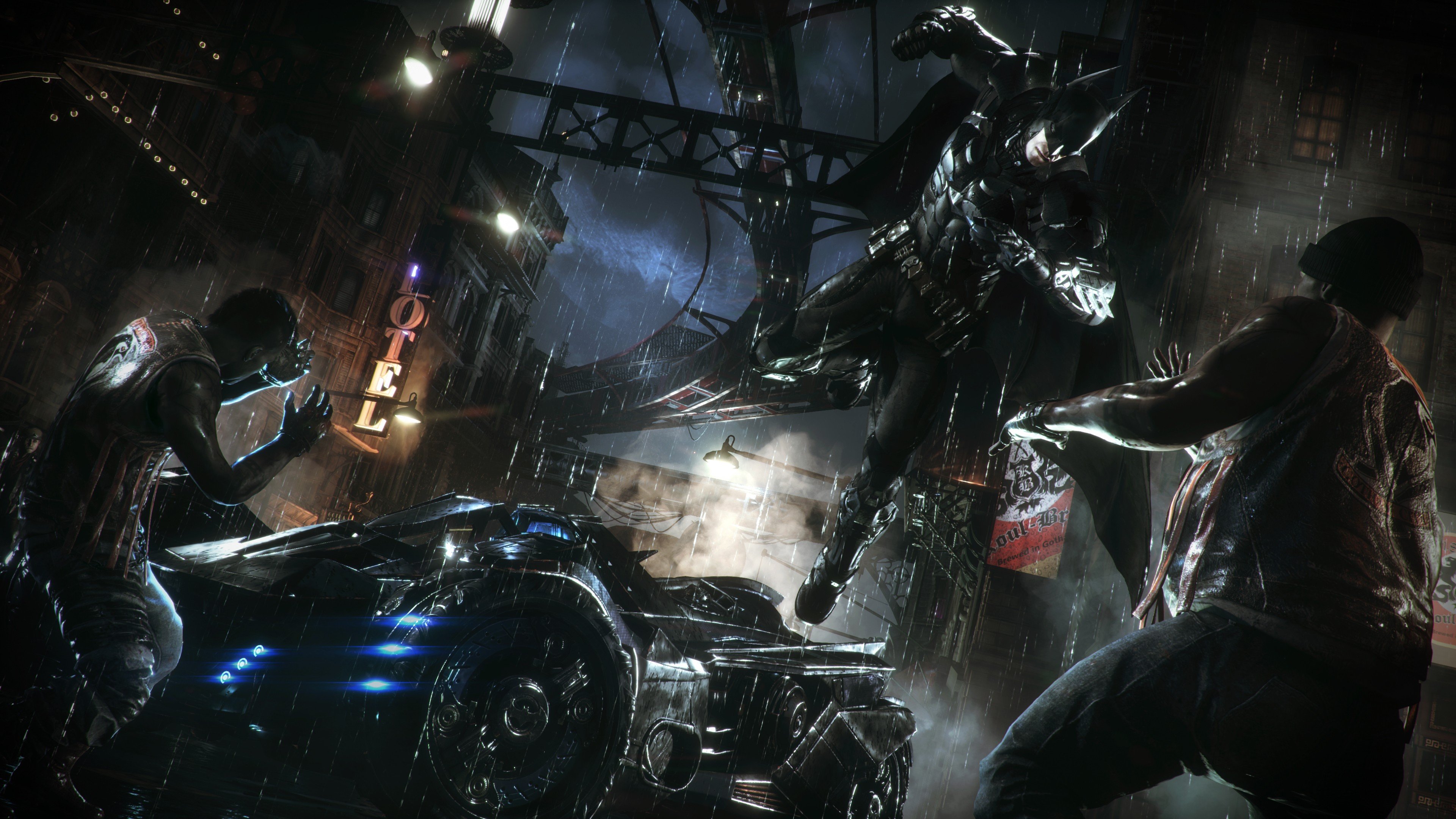 Batman Arkham Knight Wallpaper - Batman Arkham Knight Premium Edition , HD Wallpaper & Backgrounds