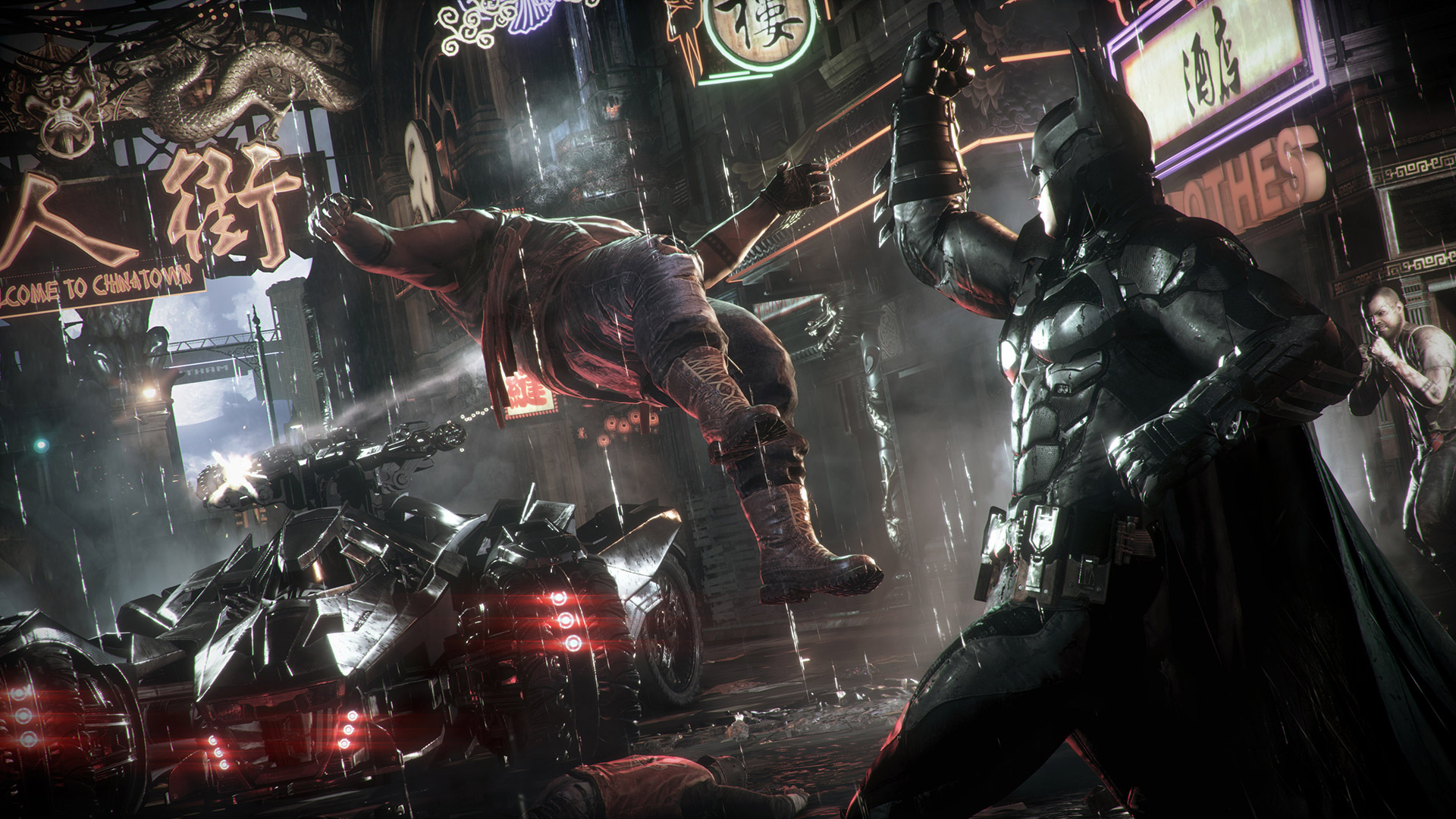 Batman Arkham Knight Wallpaper On Wallpaperget - Batman Arkham Knight Bugs , HD Wallpaper & Backgrounds