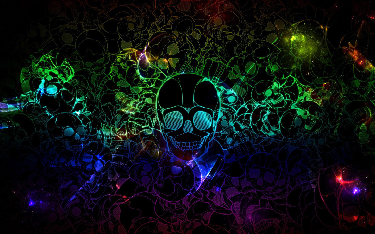 3d Skull Wallpaper 11 1440 X 900 Pixels Resolution, - Awesome Skull Backgrounds , HD Wallpaper & Backgrounds