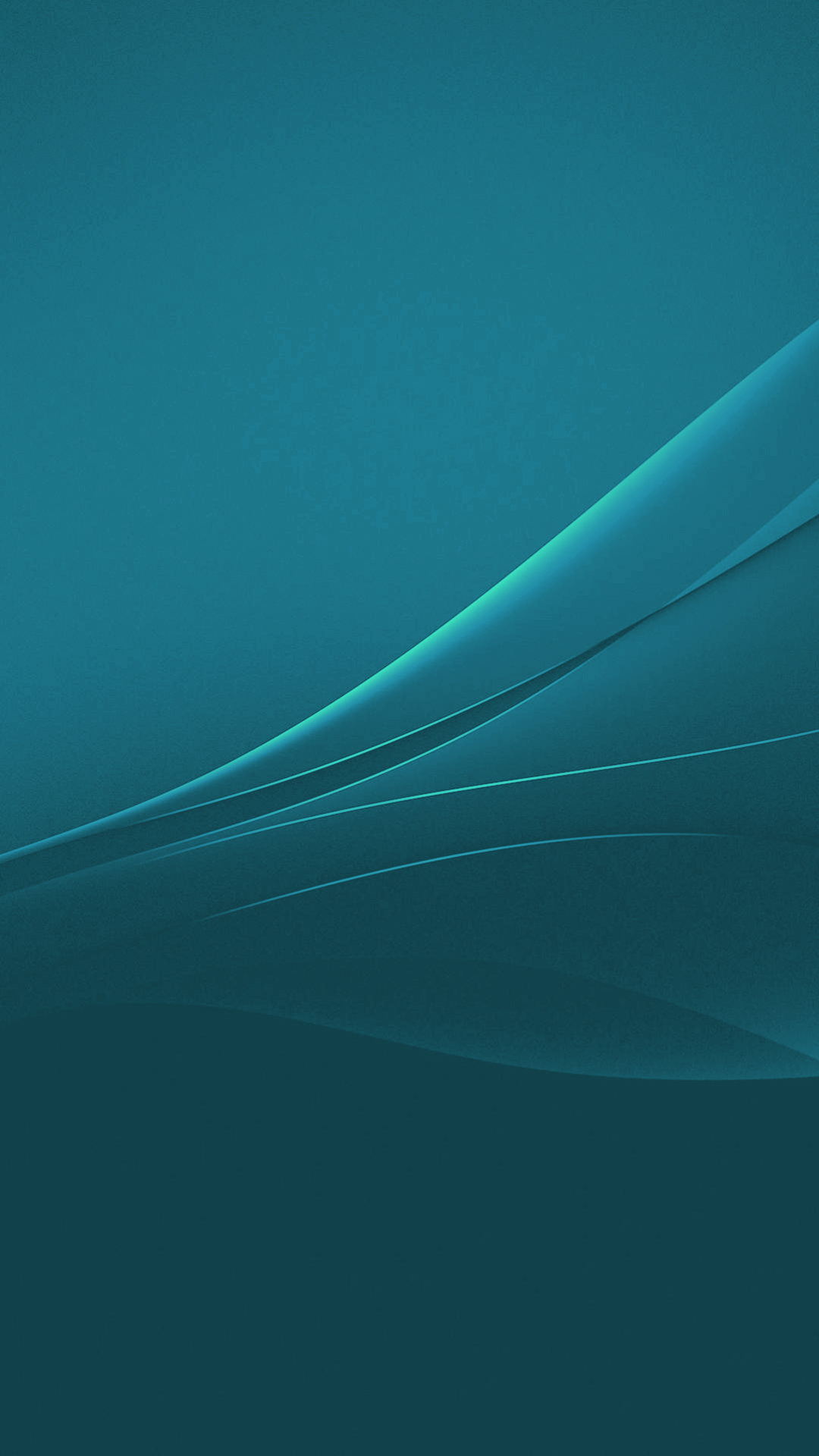 Cyan Xperia Lollipop Experience Flow Wallpaper - Electric Blue , HD Wallpaper & Backgrounds