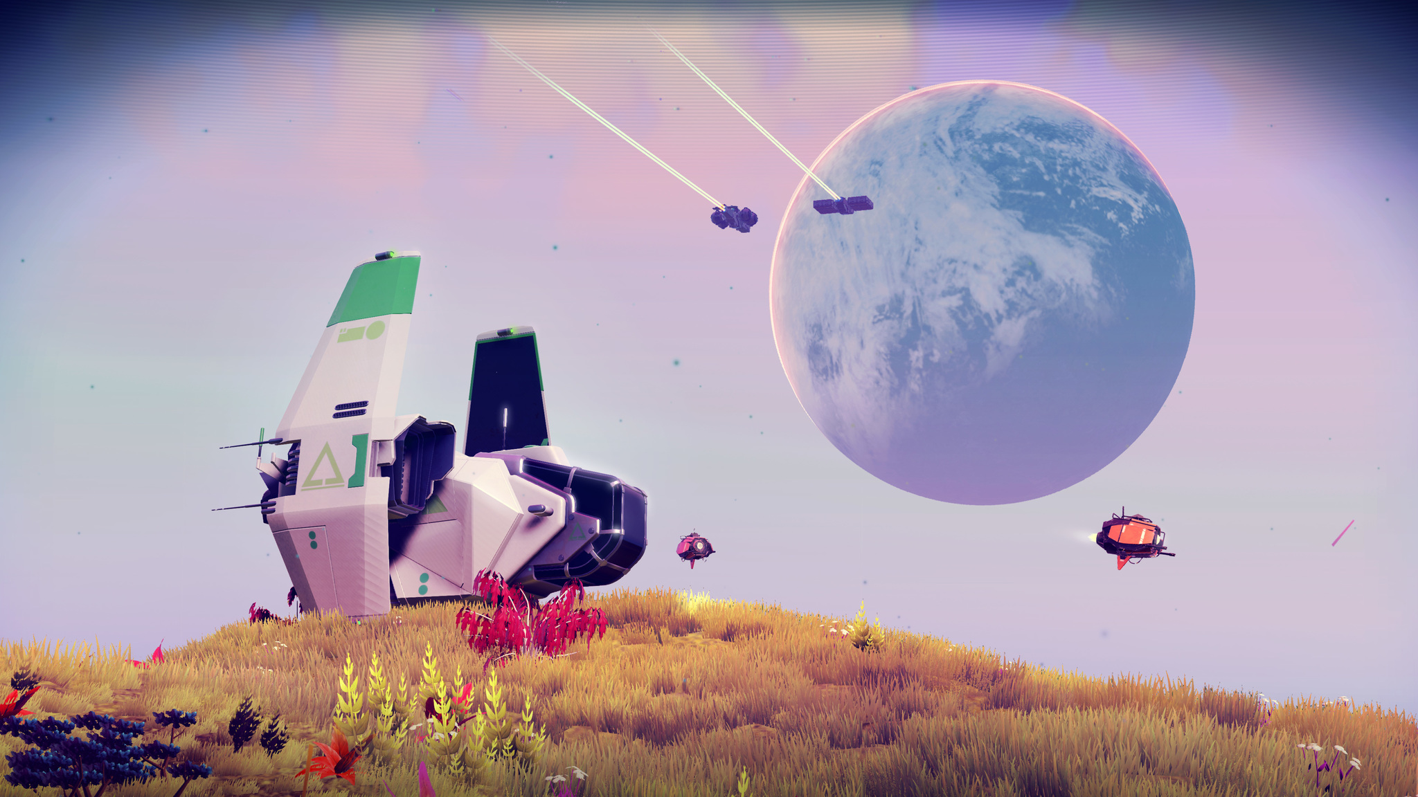 No Man's Sky Wallpaper - No Mans Sky 2018 , HD Wallpaper & Backgrounds