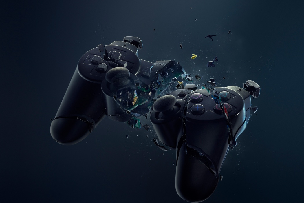 Gamepad, Sony, Controller - Gamer Fondos De Pantalla 4k , HD Wallpaper & Backgrounds