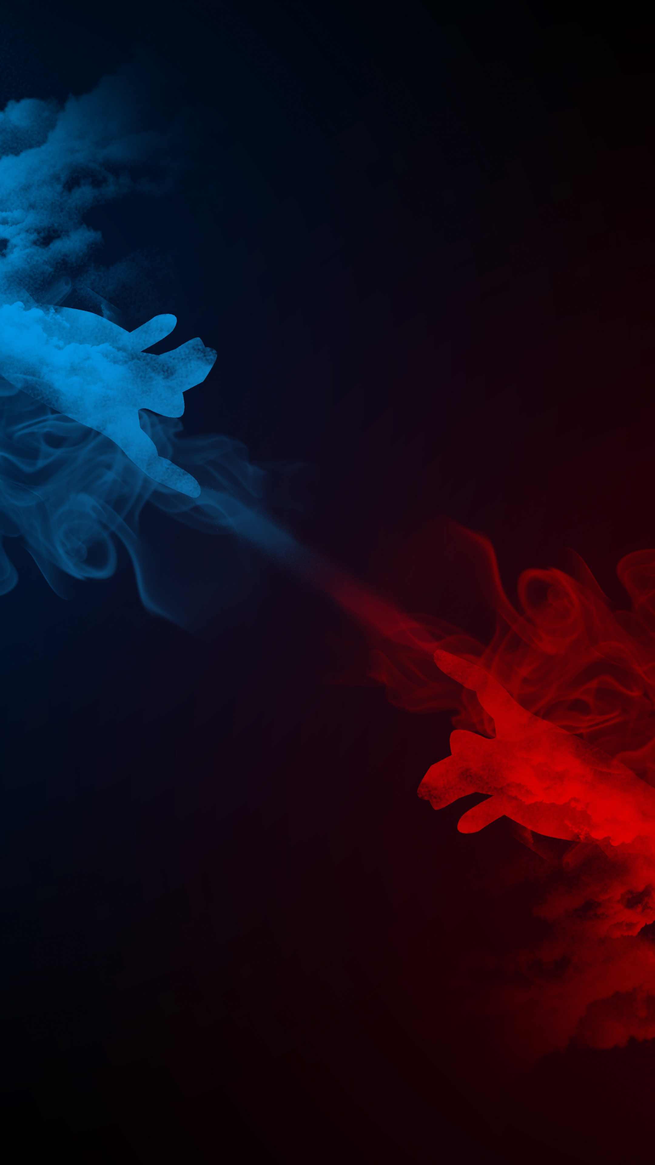 Wallpaper Smoke, Hands, Digital Art, Abstract, 5k - Smoke , HD Wallpaper & Backgrounds