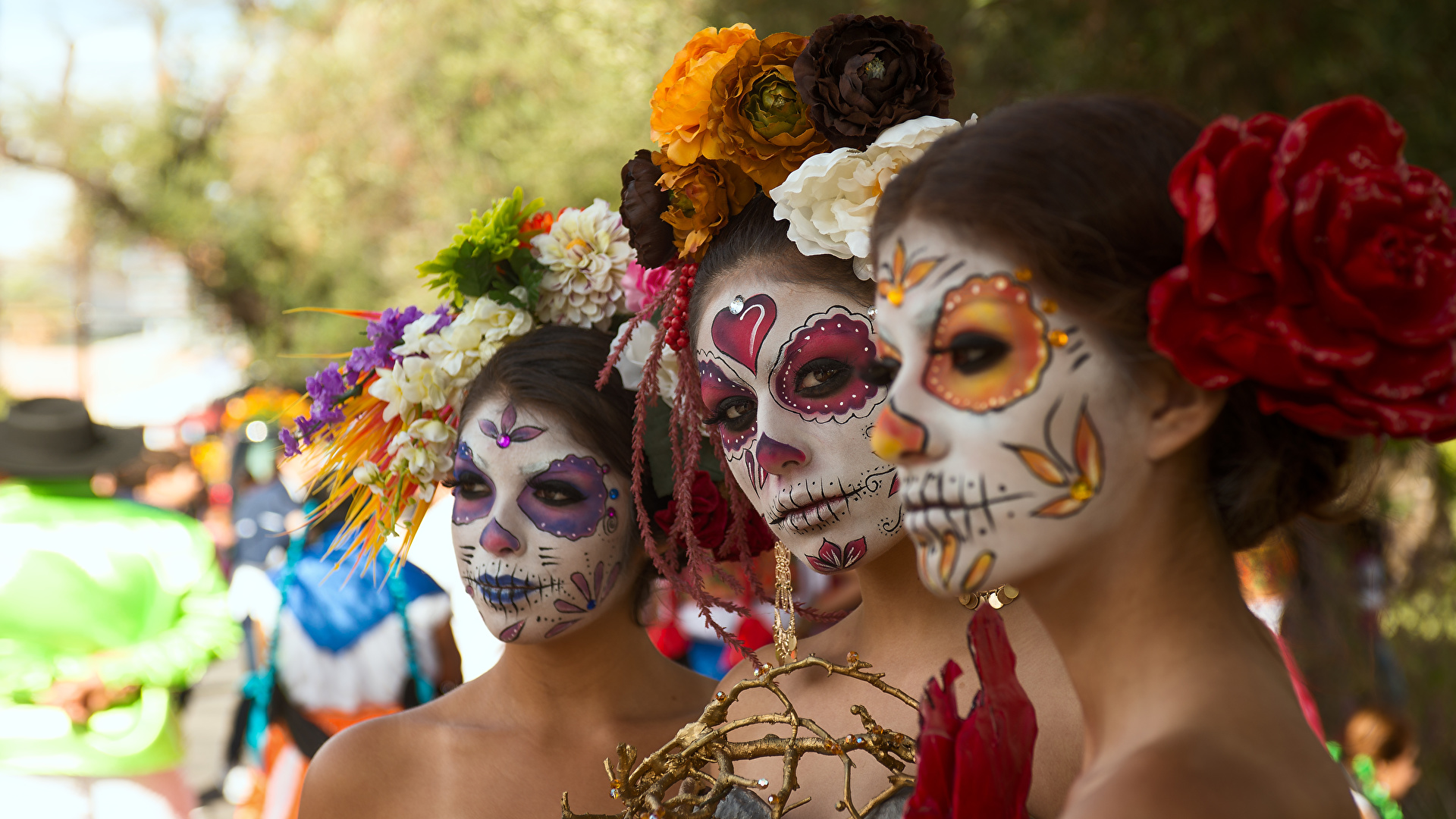 Dia De Los Muertos Day Of The Dead Festival , HD Wallpaper & Backgrounds
