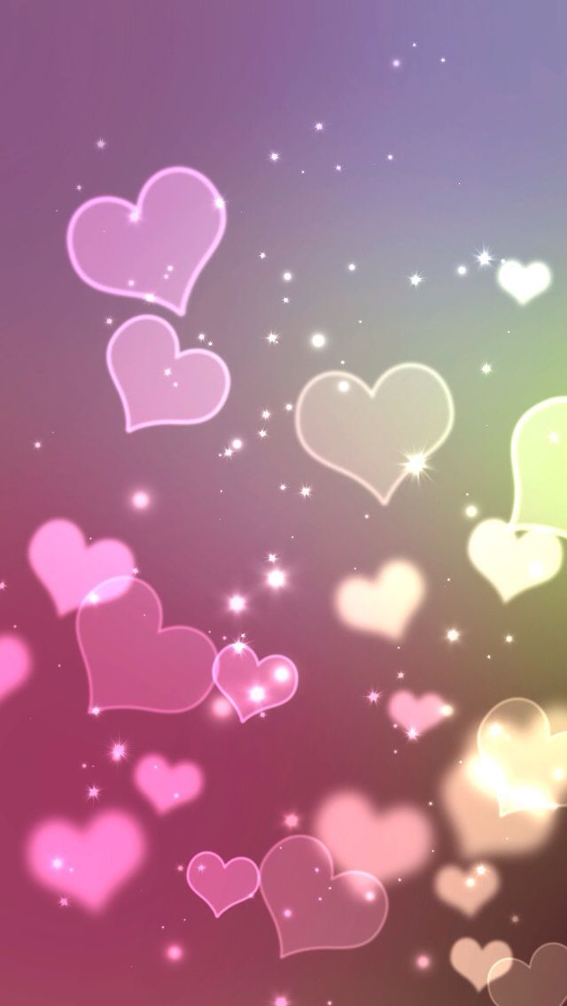 Cute Heart Wallpaper - Love Heart Wallpaper Iphone , HD Wallpaper & Backgrounds