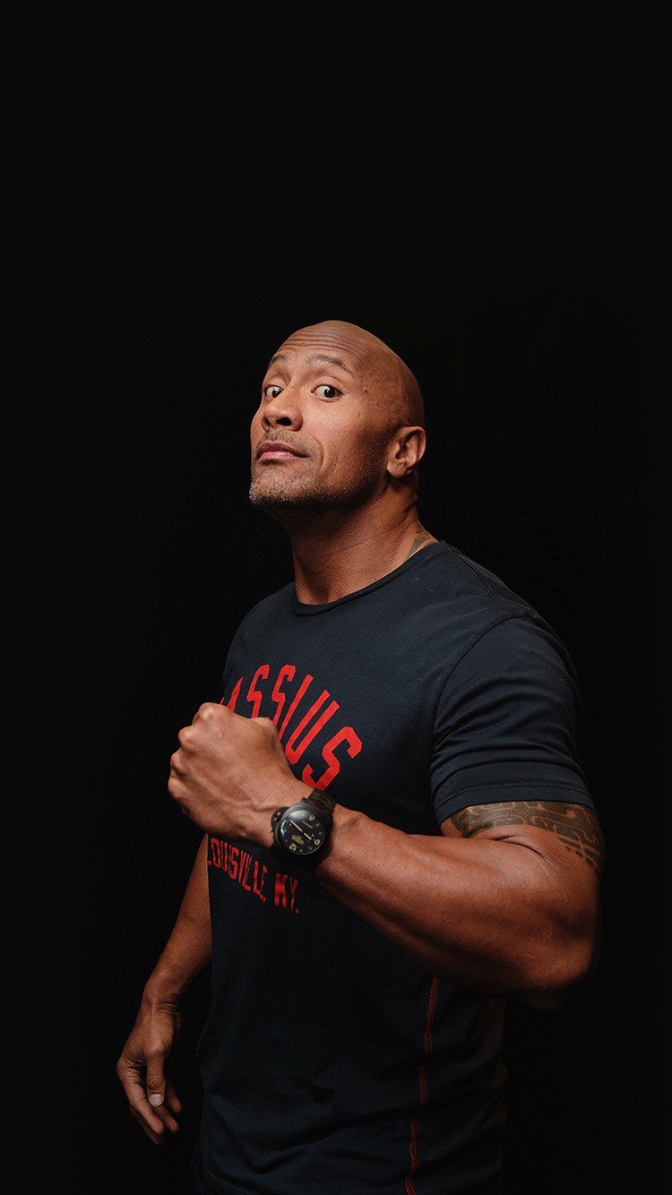 Dwayne The Rock Dark Guy Power Wallpaper Hd Iphone - Dwayne Johnson Wallpaper Iphone , HD Wallpaper & Backgrounds