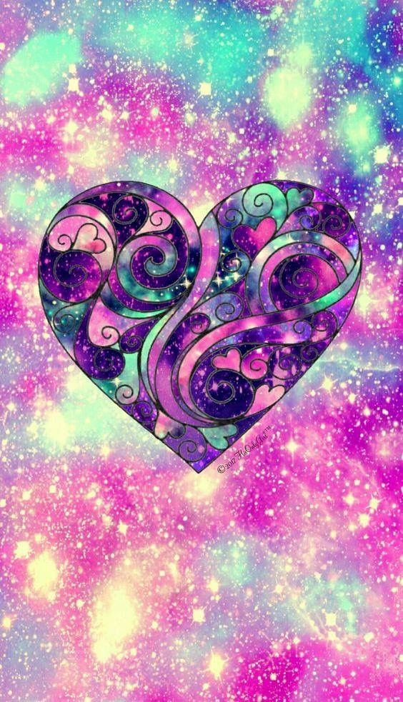 Beautiful Heart Beautiful Heart Cute Galaxy Wallpaper - Fondos De Pantalla Cocoppa , HD Wallpaper & Backgrounds