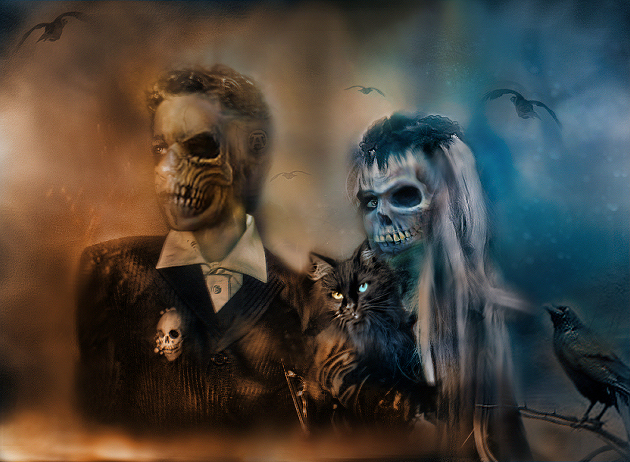 Day Of The Dead Wallpapers 1290x946, - Day Of The Dead Wallpaper Hd , HD Wallpaper & Backgrounds