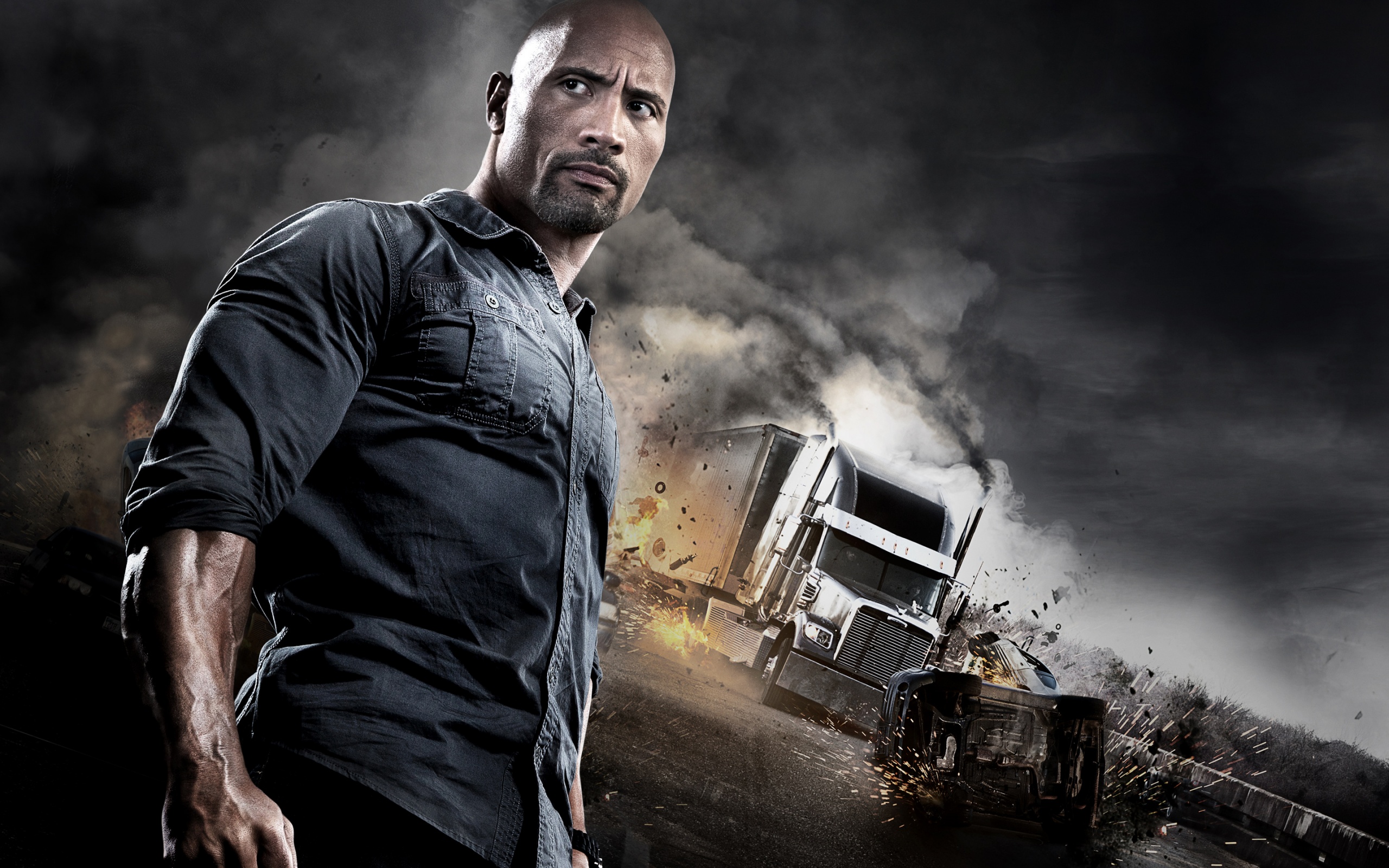Widescreen Wallpapers Of Dwayne Johnson, Top Images - Rock Fast And Furious 8 , HD Wallpaper & Backgrounds