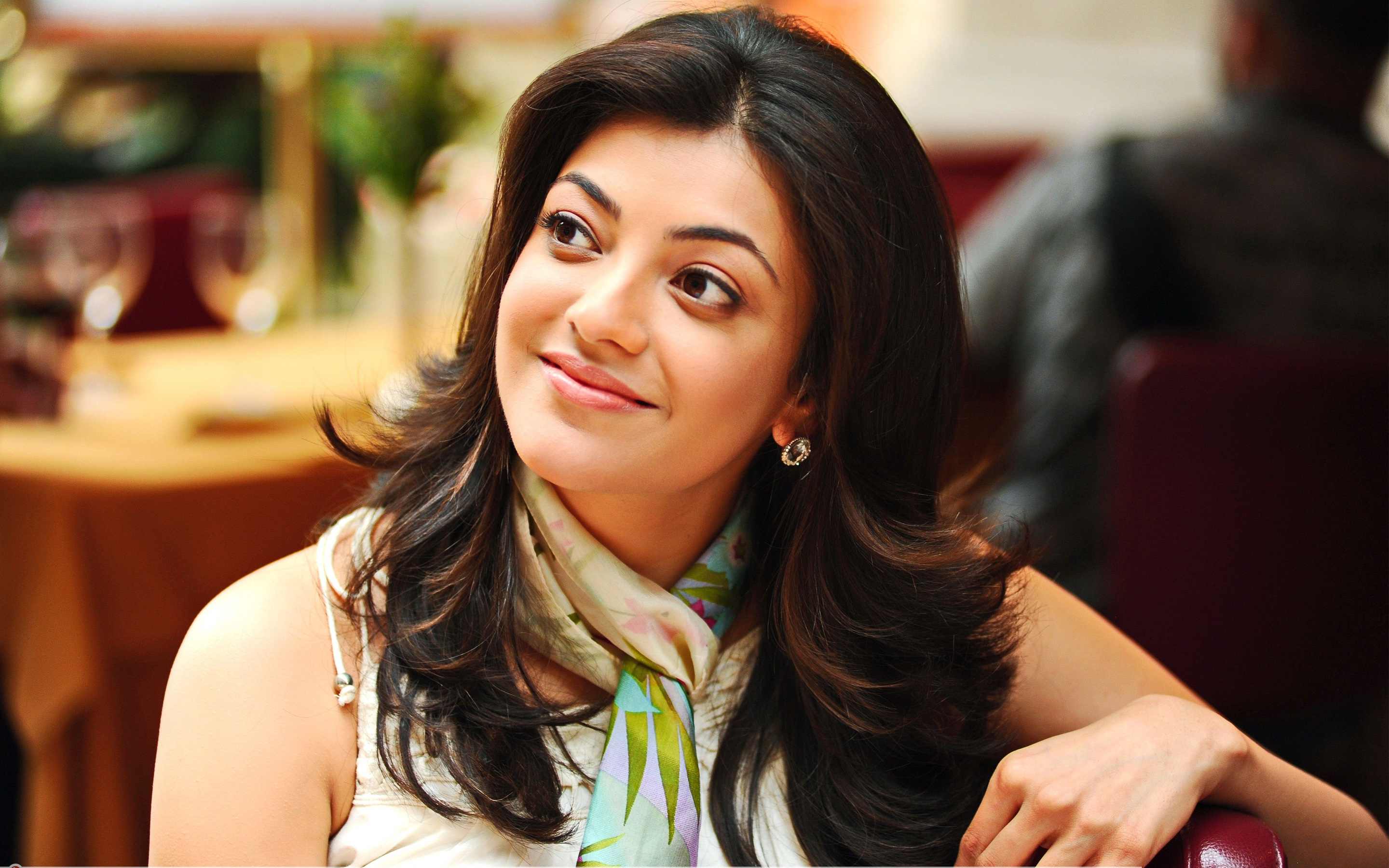 Cute Girls Wallpaper - Kajal Agarwal Image Free Download , HD Wallpaper & Backgrounds