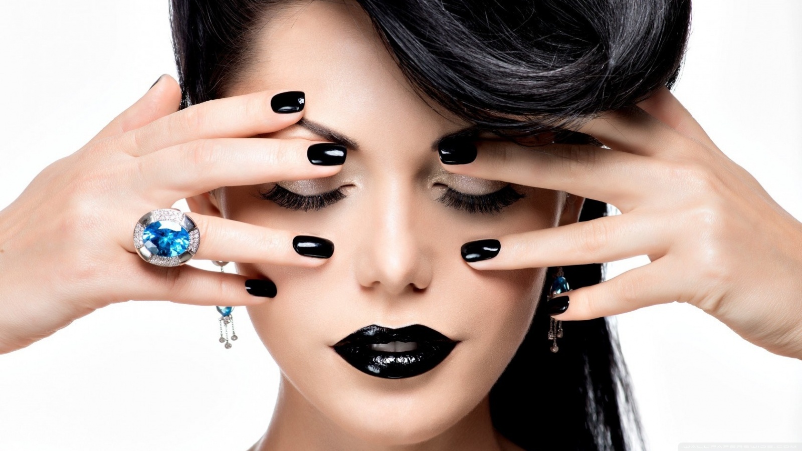 Standard - Girl With Black Nails , HD Wallpaper & Backgrounds