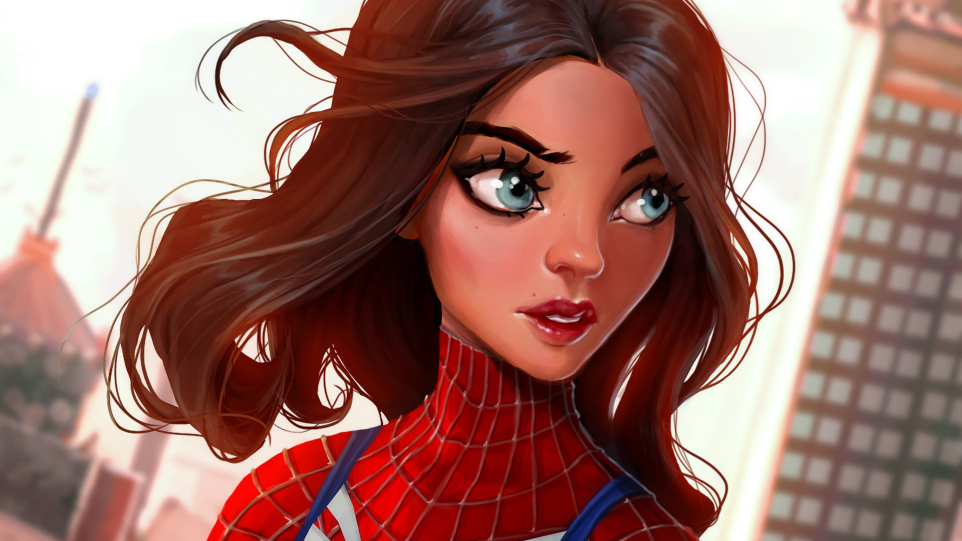 Spider Girl - Spider Girl Wallpaper Hd , HD Wallpaper & Backgrounds