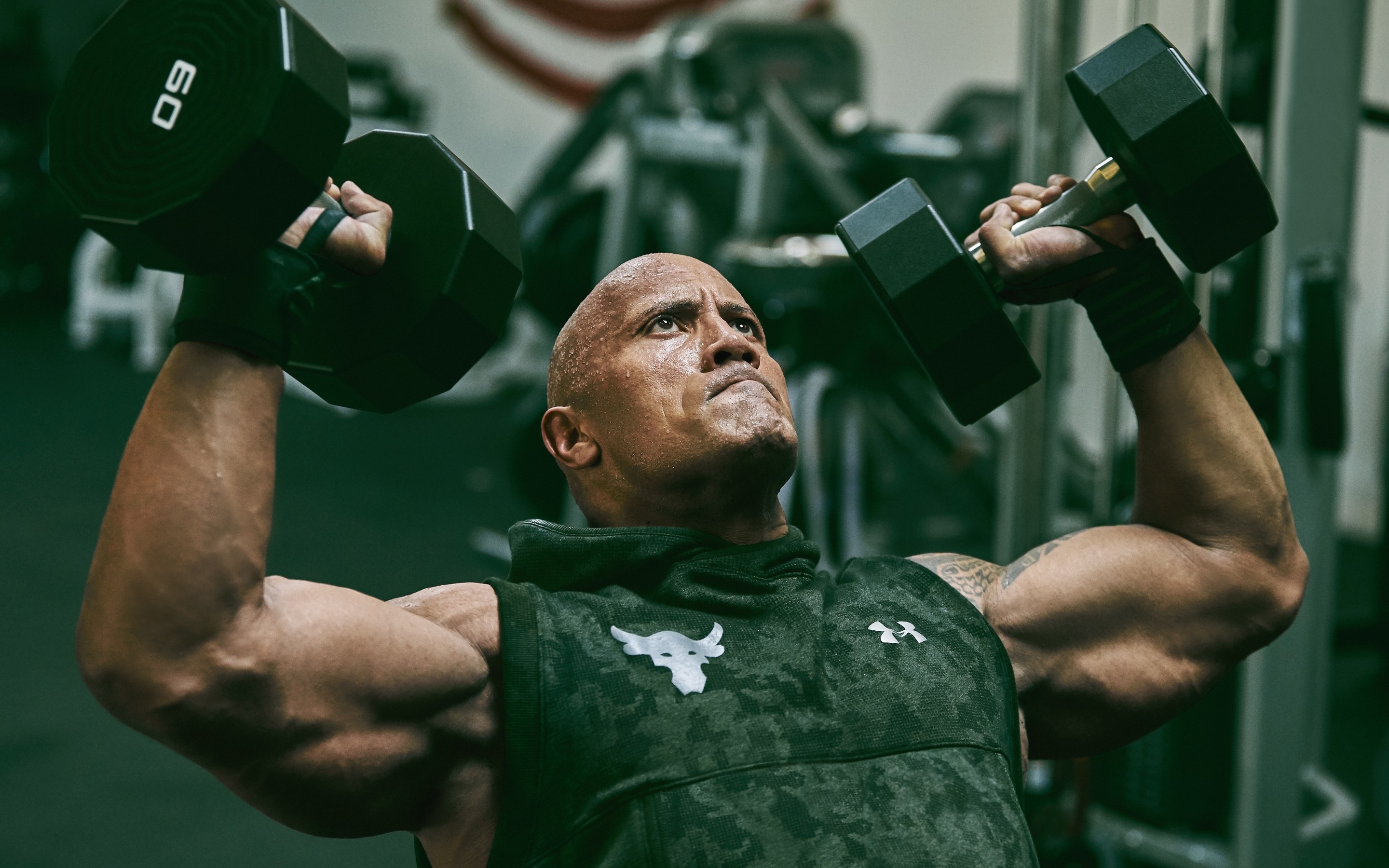 Dwayne Johnson Wallpapers - Rock Under Armour Sleeveless Hoodie , HD Wallpaper & Backgrounds