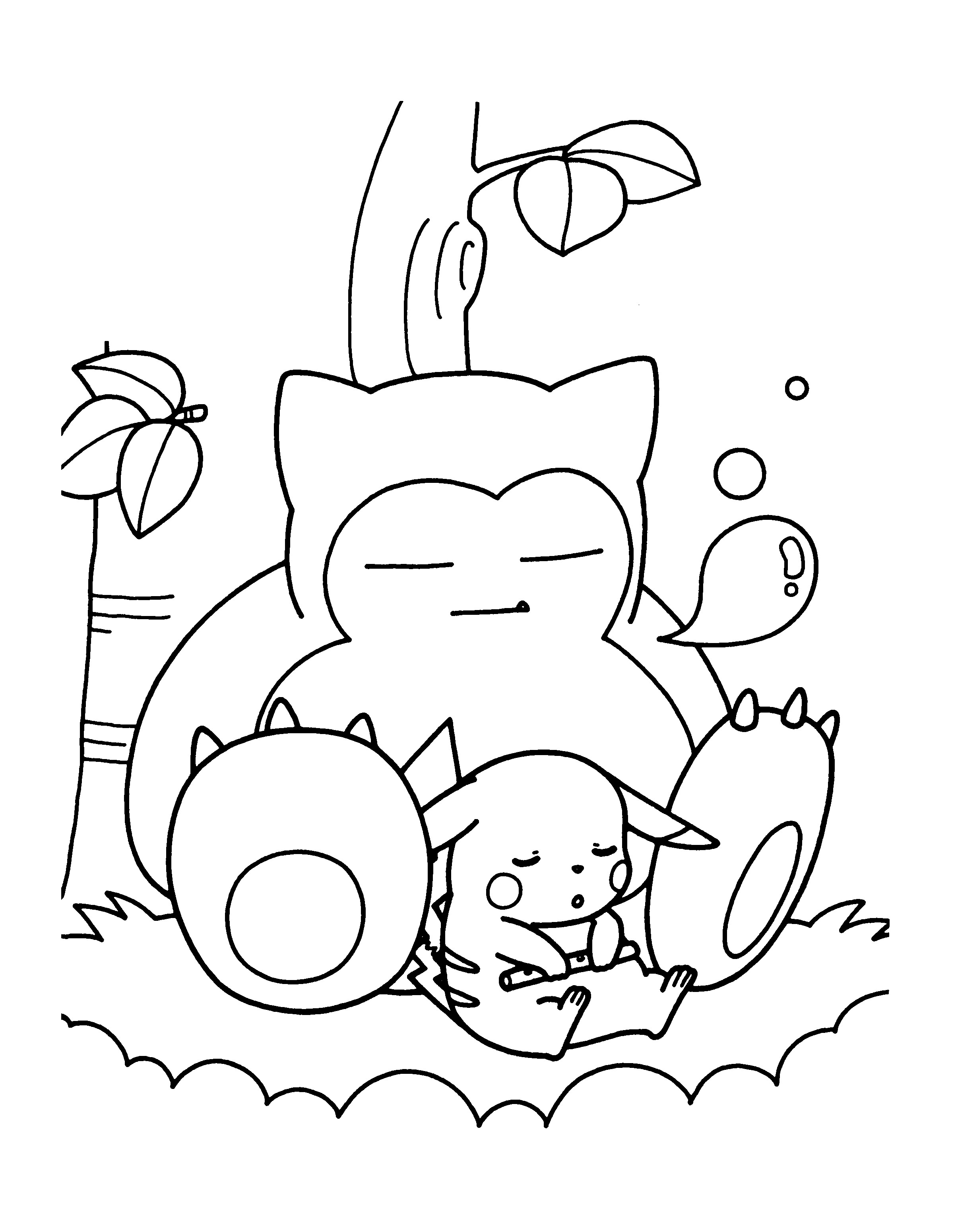 Pokemon Coloring Pages Snorlax Wallpaper Details - Pokemon Coloring Pages Snorlax , HD Wallpaper & Backgrounds