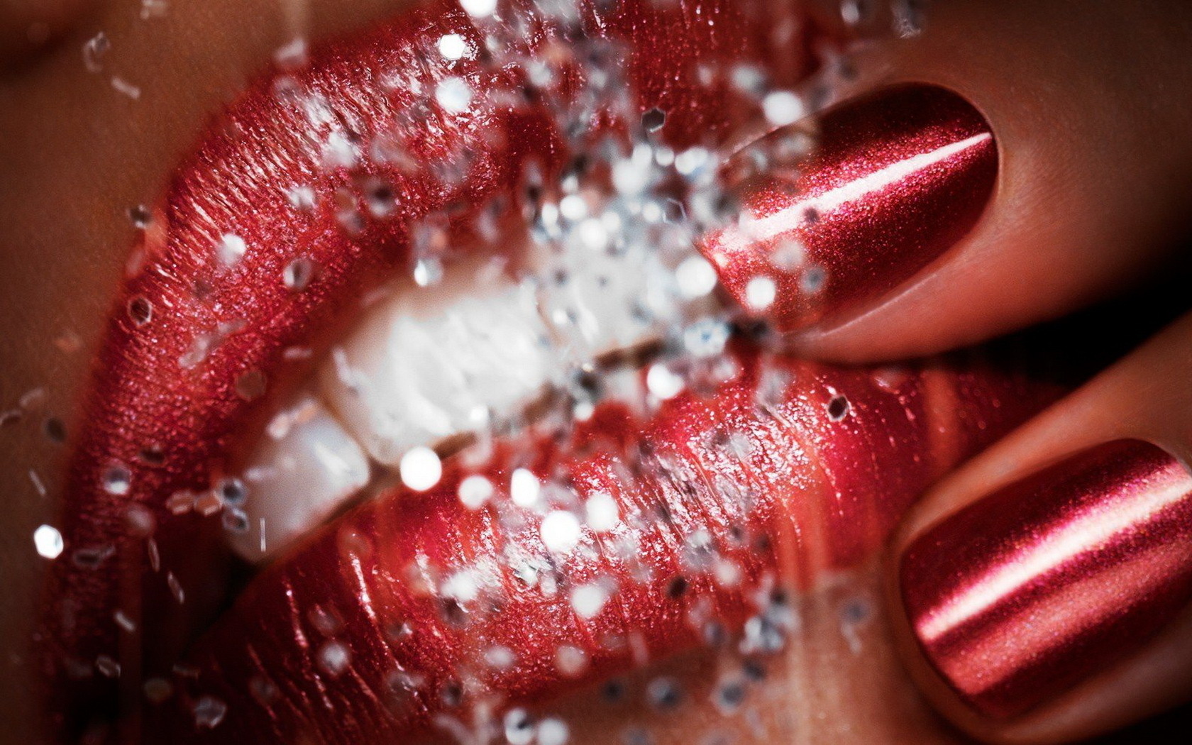 Bookmarked - Lips And Nails , HD Wallpaper & Backgrounds