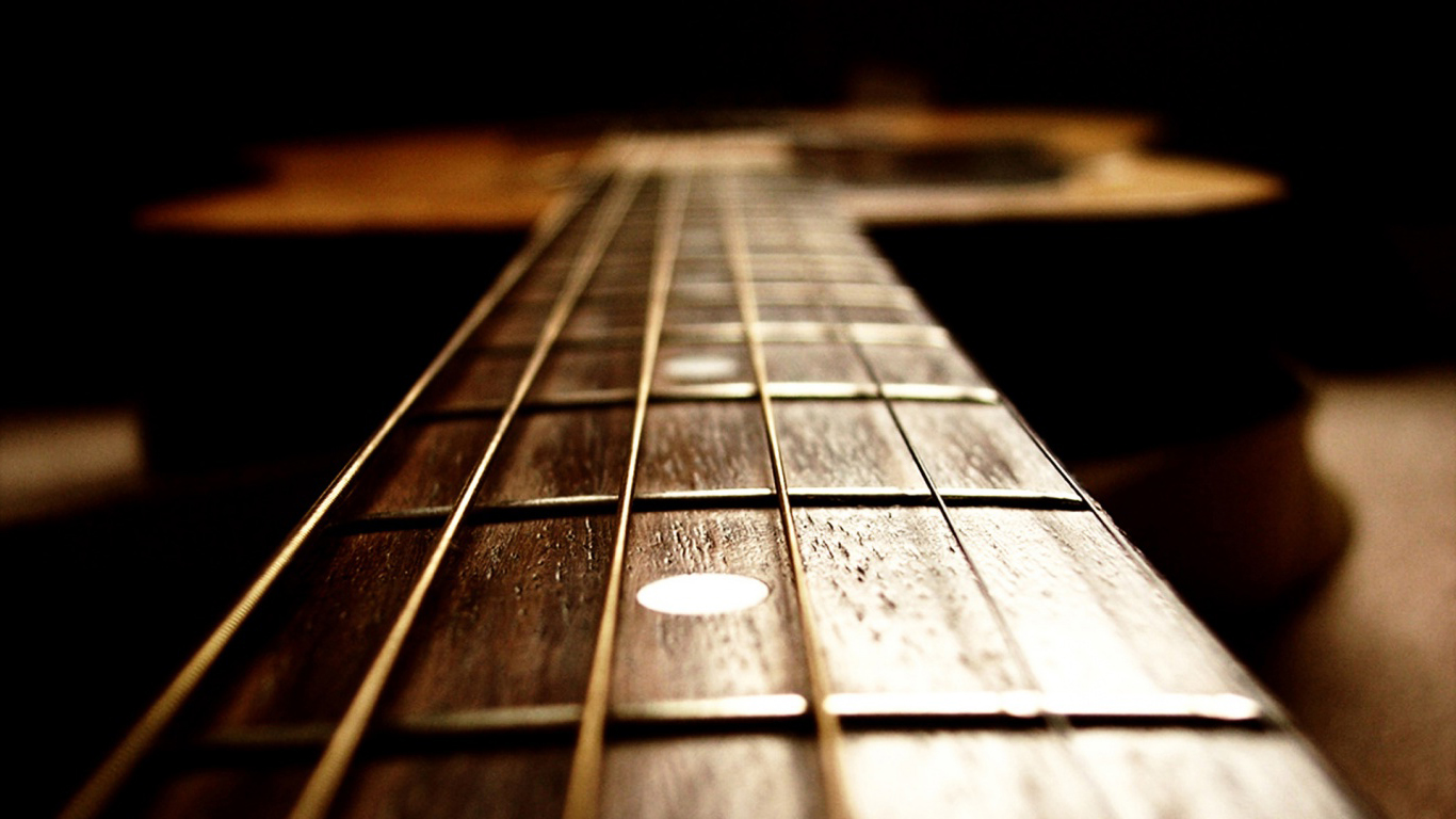Acoustic Guitar Beach Wallpaper , HD Wallpaper & Backgrounds