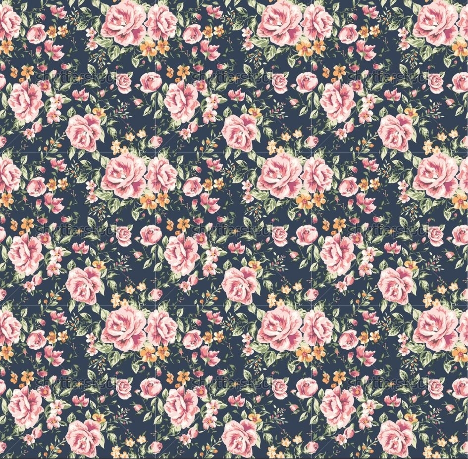 1200x750px Vintage Flower Wallpaper Tumblr - Vintage Flower Background Patterns , HD Wallpaper & Backgrounds