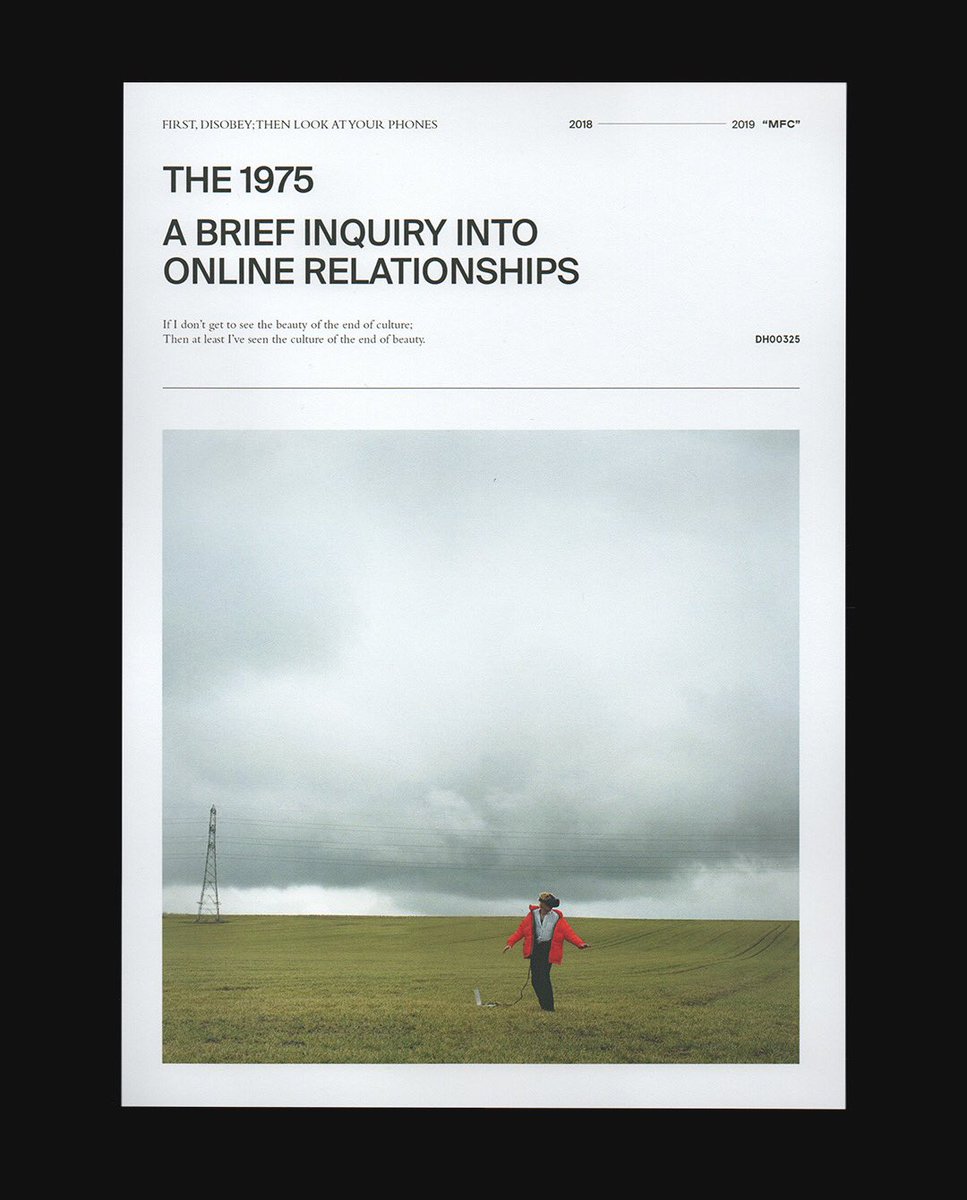 The 1975verified Account - 1975 A Brief Inquiry Into Online Relationships , HD Wallpaper & Backgrounds