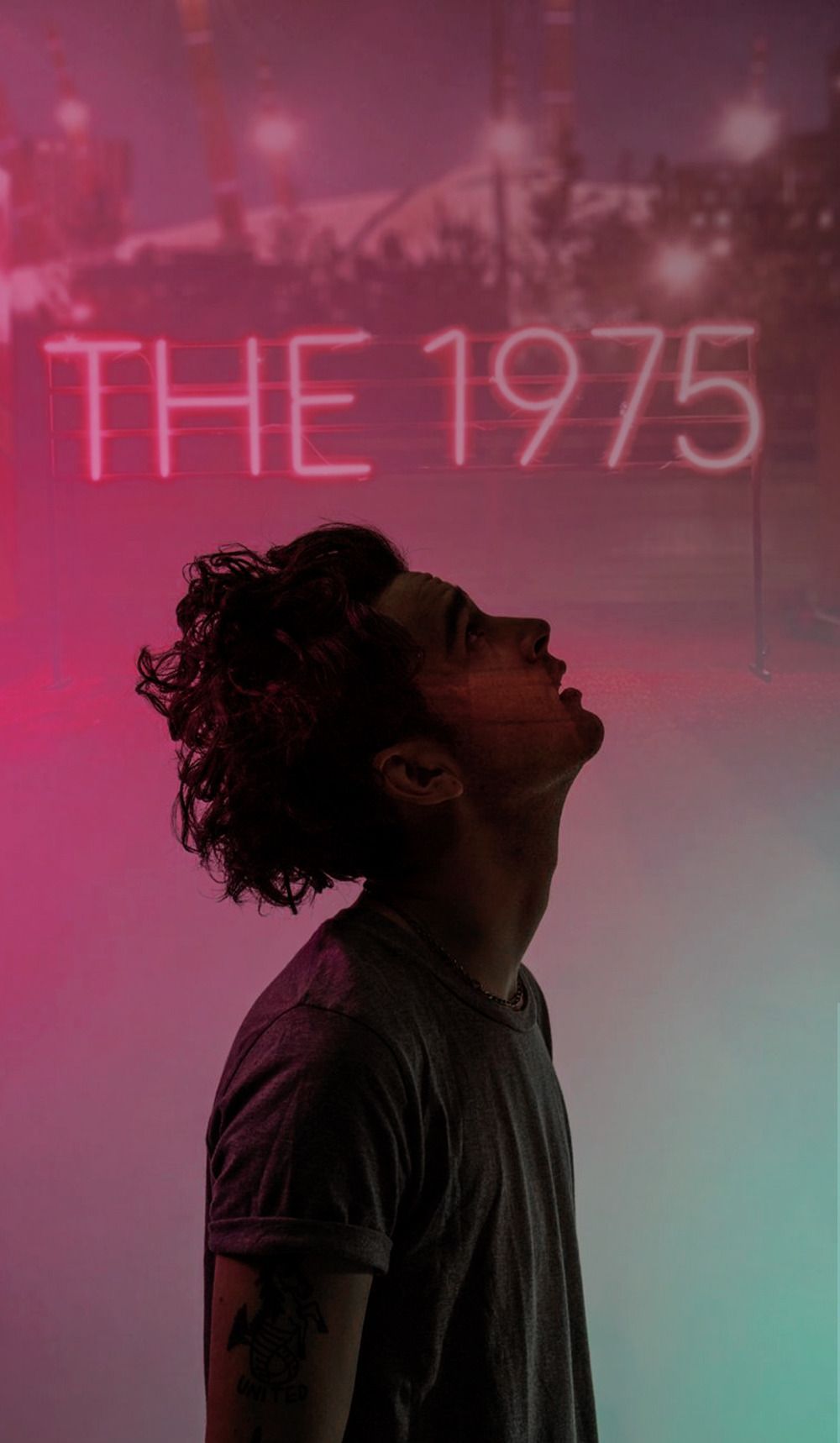 The 1975 - Matty Healy Wallpaper Iphone , HD Wallpaper & Backgrounds