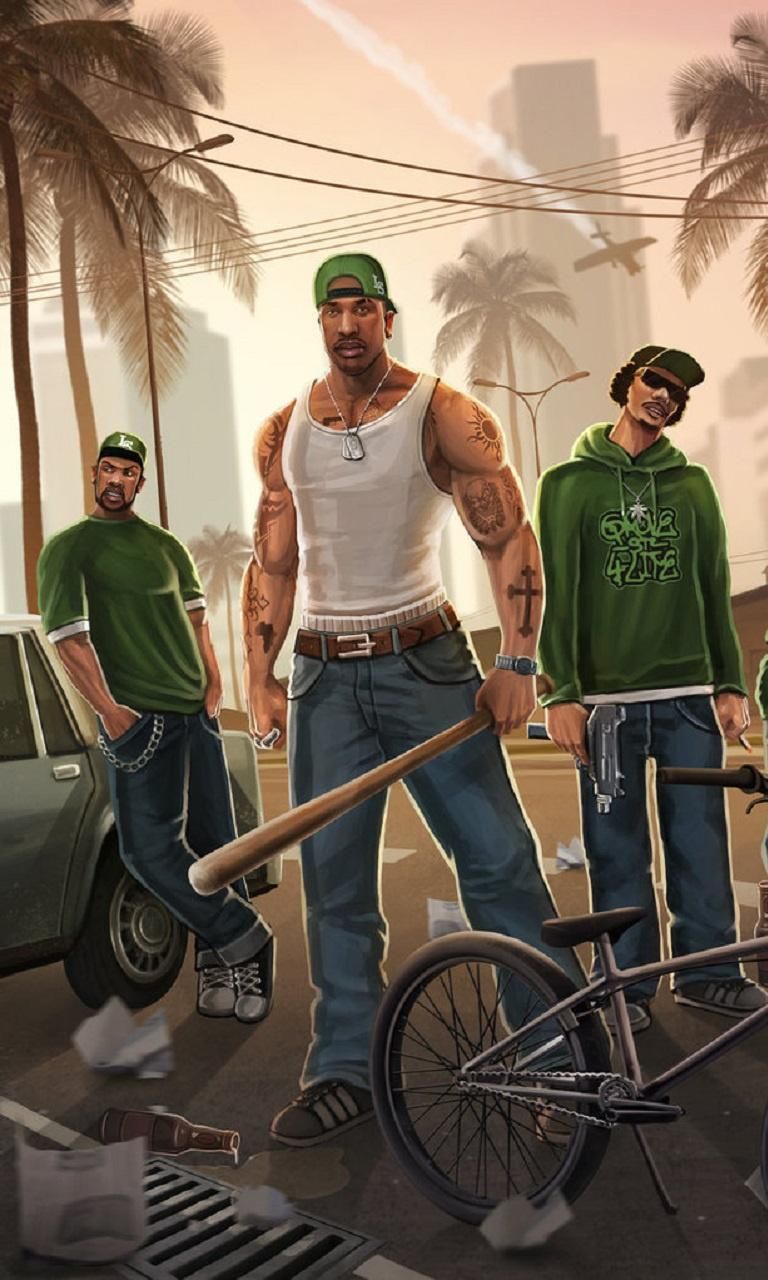 Download Gta San Andreas Wallpaper By Mustafa Savul - Gta San Andreas Wallpaper Phone , HD Wallpaper & Backgrounds