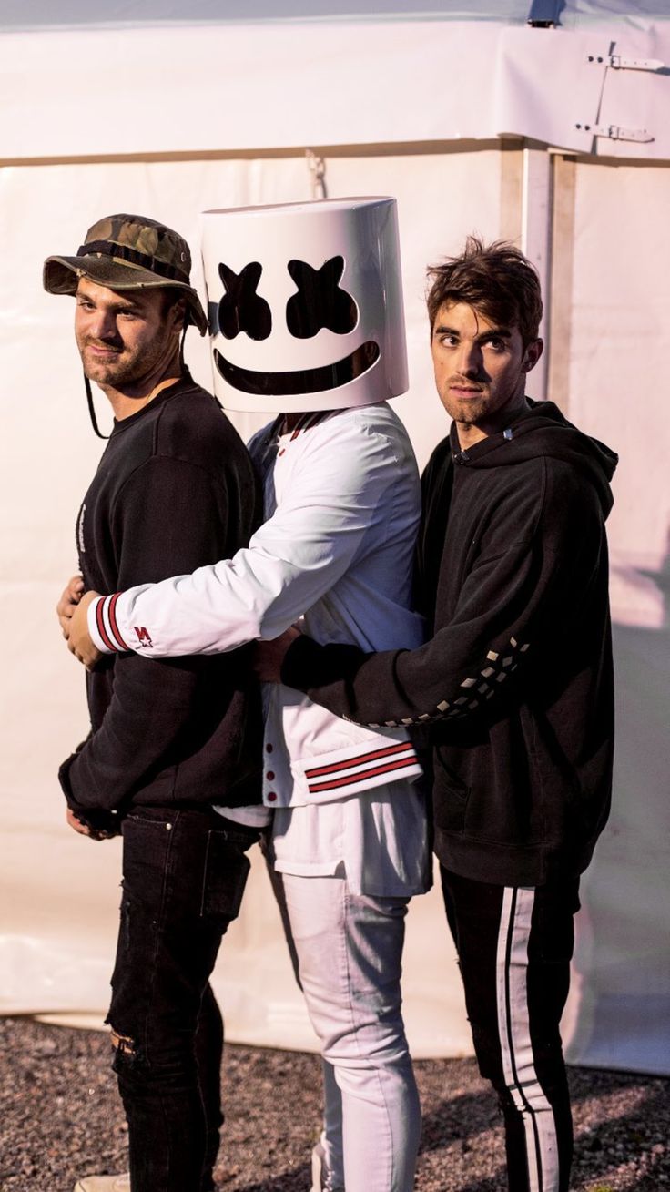 Marshmallow - Chainsmokers Y Marshmello , HD Wallpaper & Backgrounds