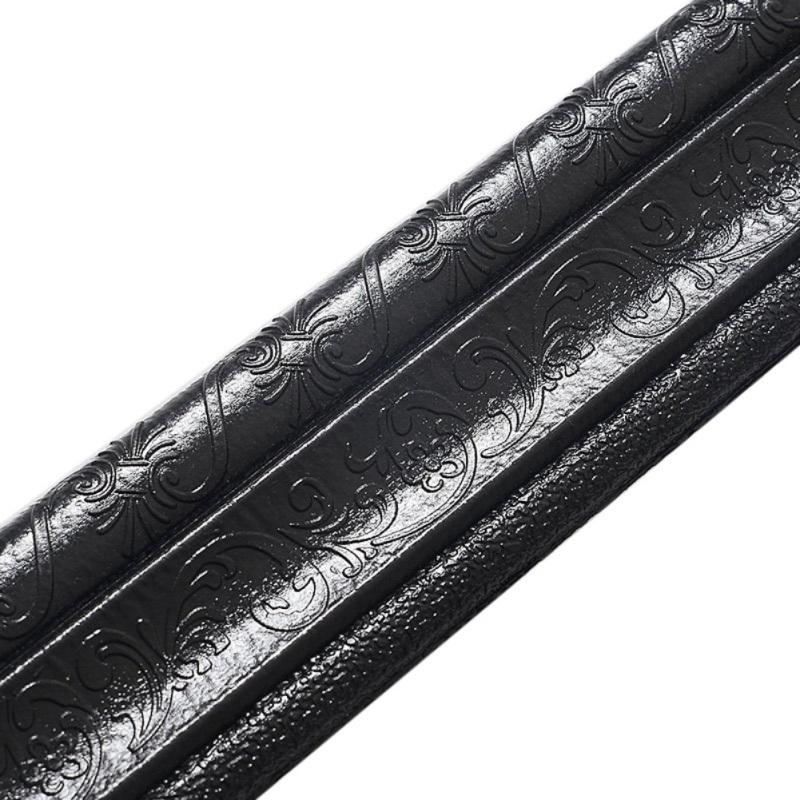 Womdee 3d Self-adhesive Foam Wallpaper,waterproof Wallpaper - Black Stripe Wallpaper Border , HD Wallpaper & Backgrounds