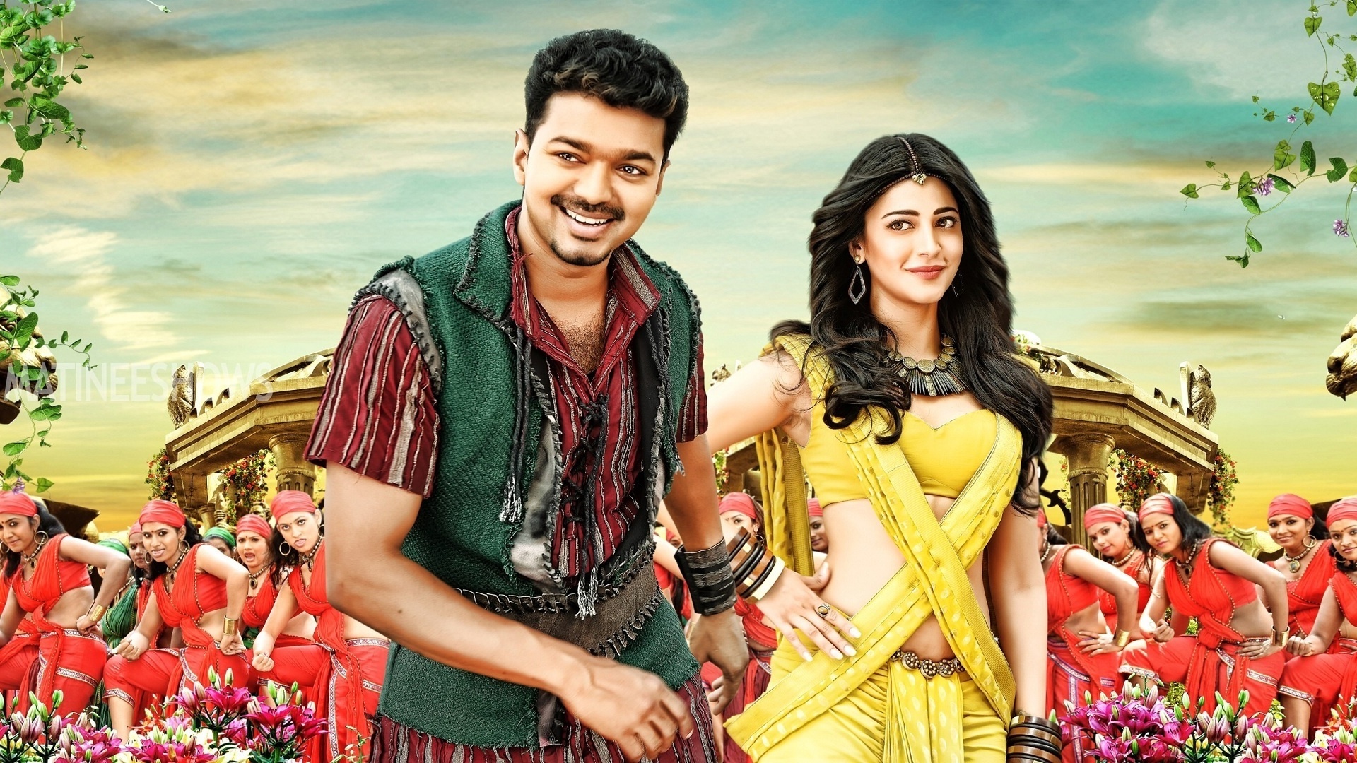 Movies Wallpapers Bollywood - Puli Tamil Movie Cover , HD Wallpaper & Backgrounds