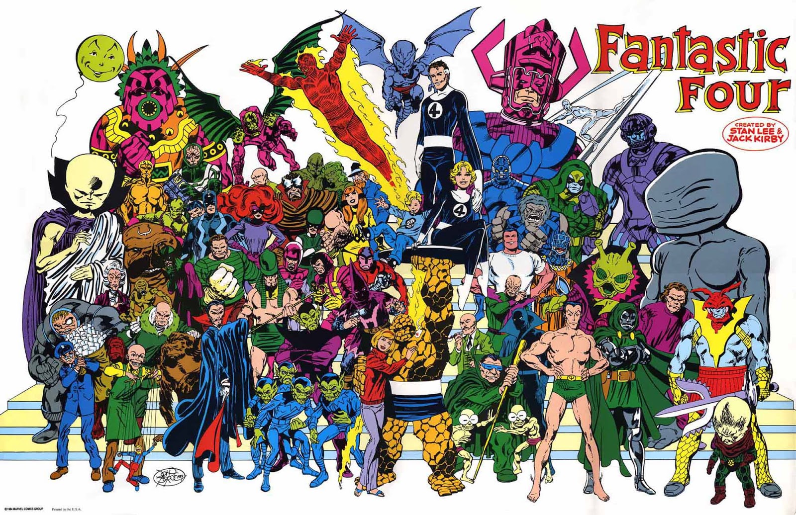Fantastic Four Byrne Poster , HD Wallpaper & Backgrounds
