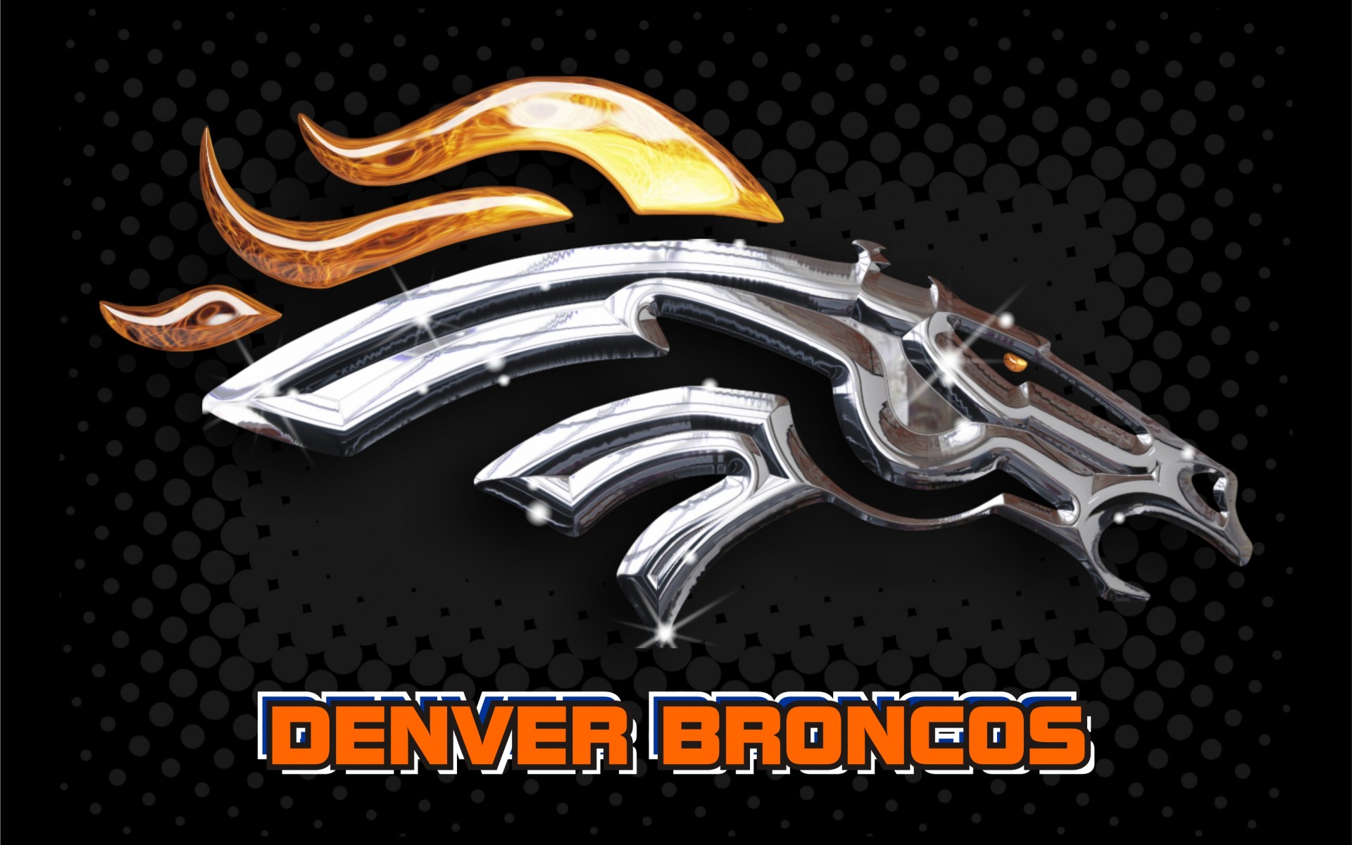 Denver Broncos Logo 3d Logo Denver Broncos Wallpaper - Denver Broncos , HD Wallpaper & Backgrounds