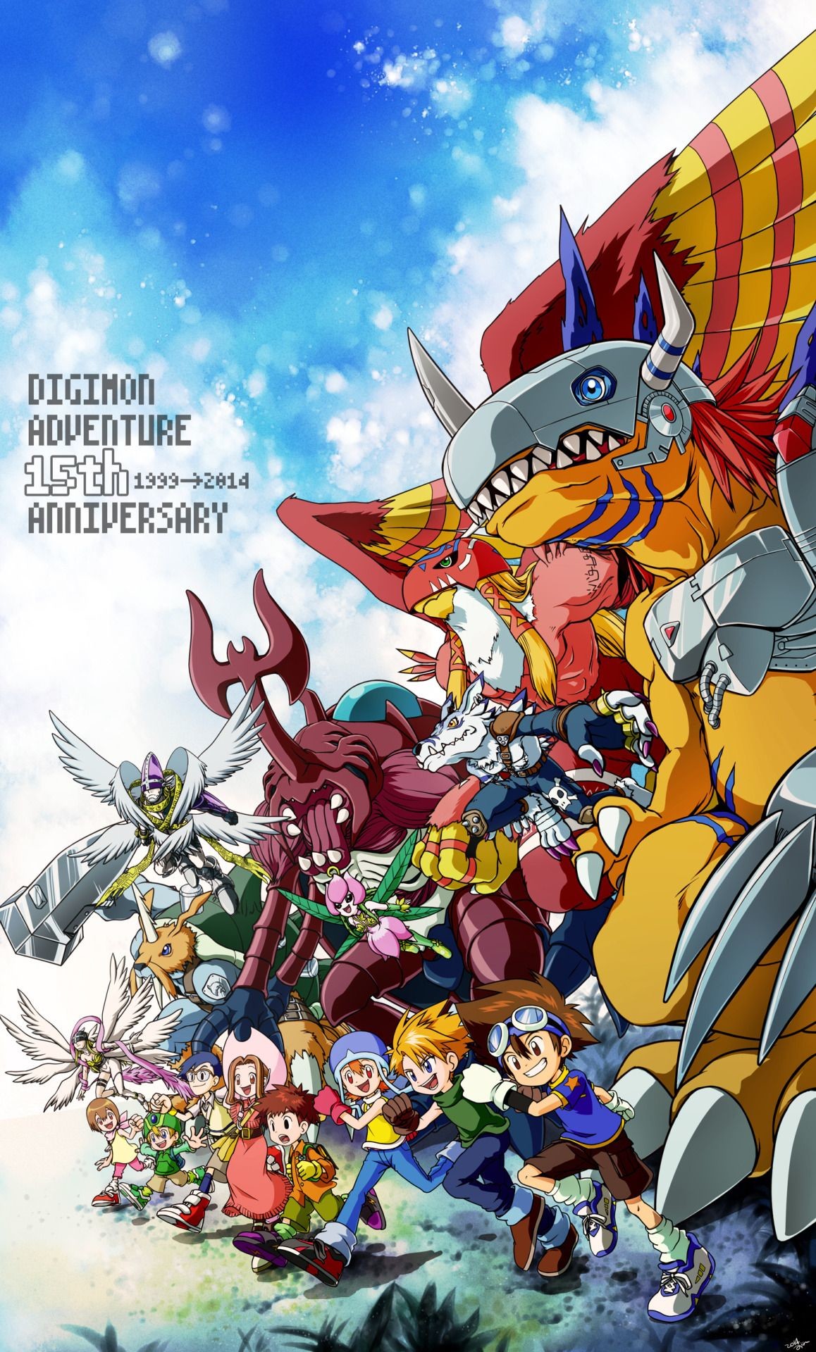 1158x1920, Wt - Digimon Adventure Final Forms , HD Wallpaper & Backgrounds