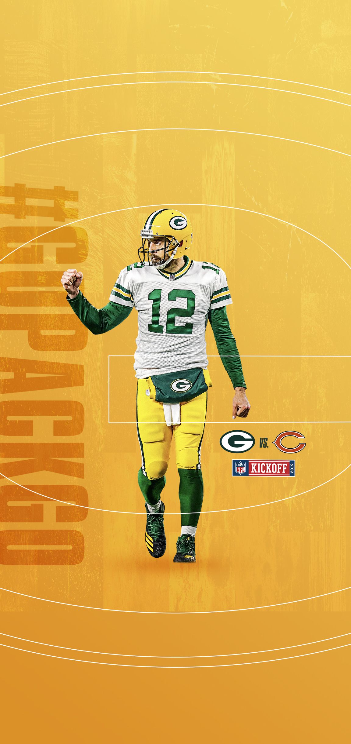 Packers Mobile Wallpaper - Aaron Rodgers Wallpaper Iphone , HD Wallpaper & Backgrounds