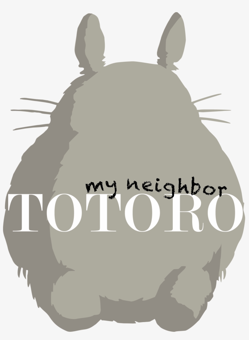 Totoro Poster Pen Tool Practice - Totoro , HD Wallpaper & Backgrounds