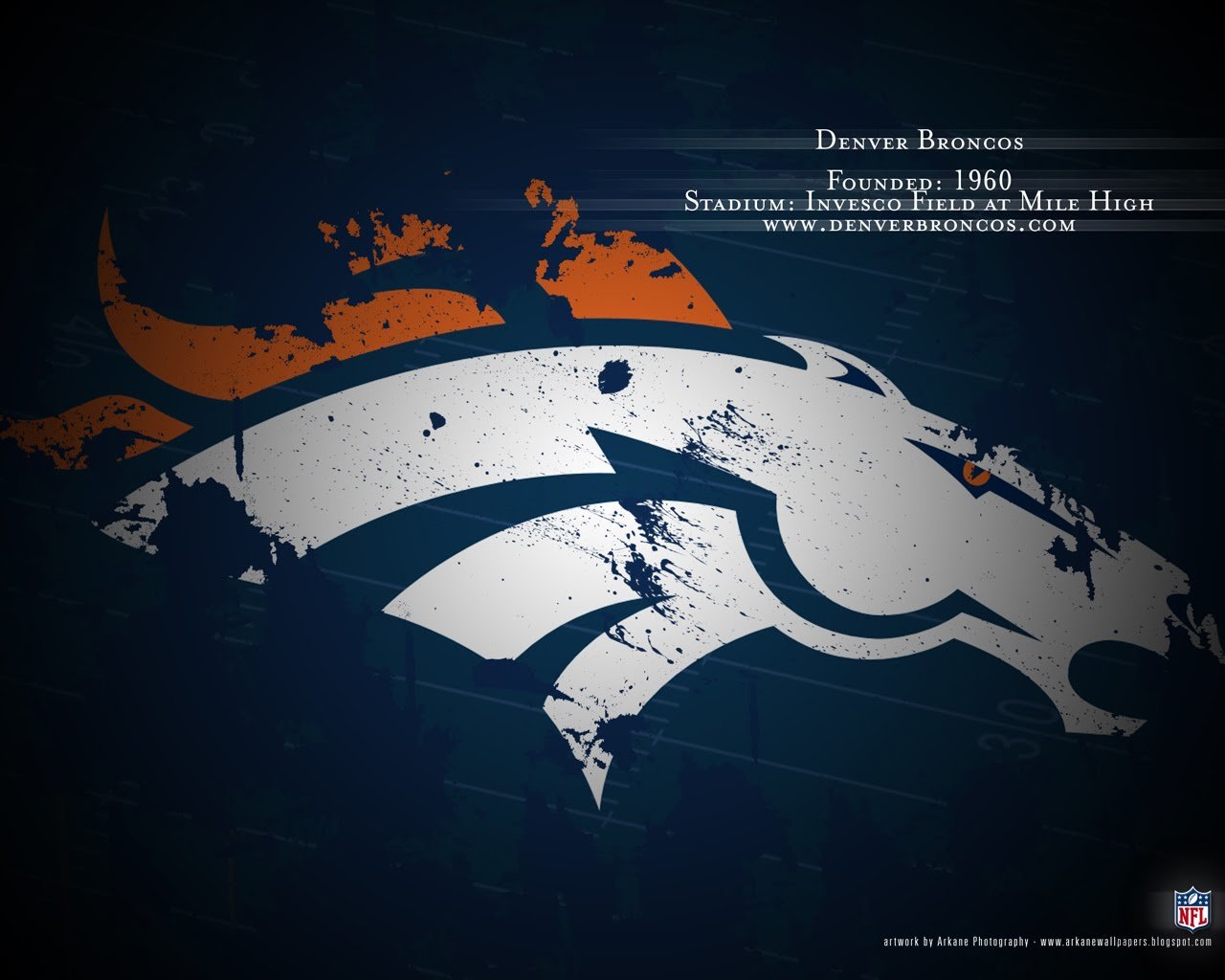 Best Denver Broncos Background Id - Denver Broncos , HD Wallpaper & Backgrounds