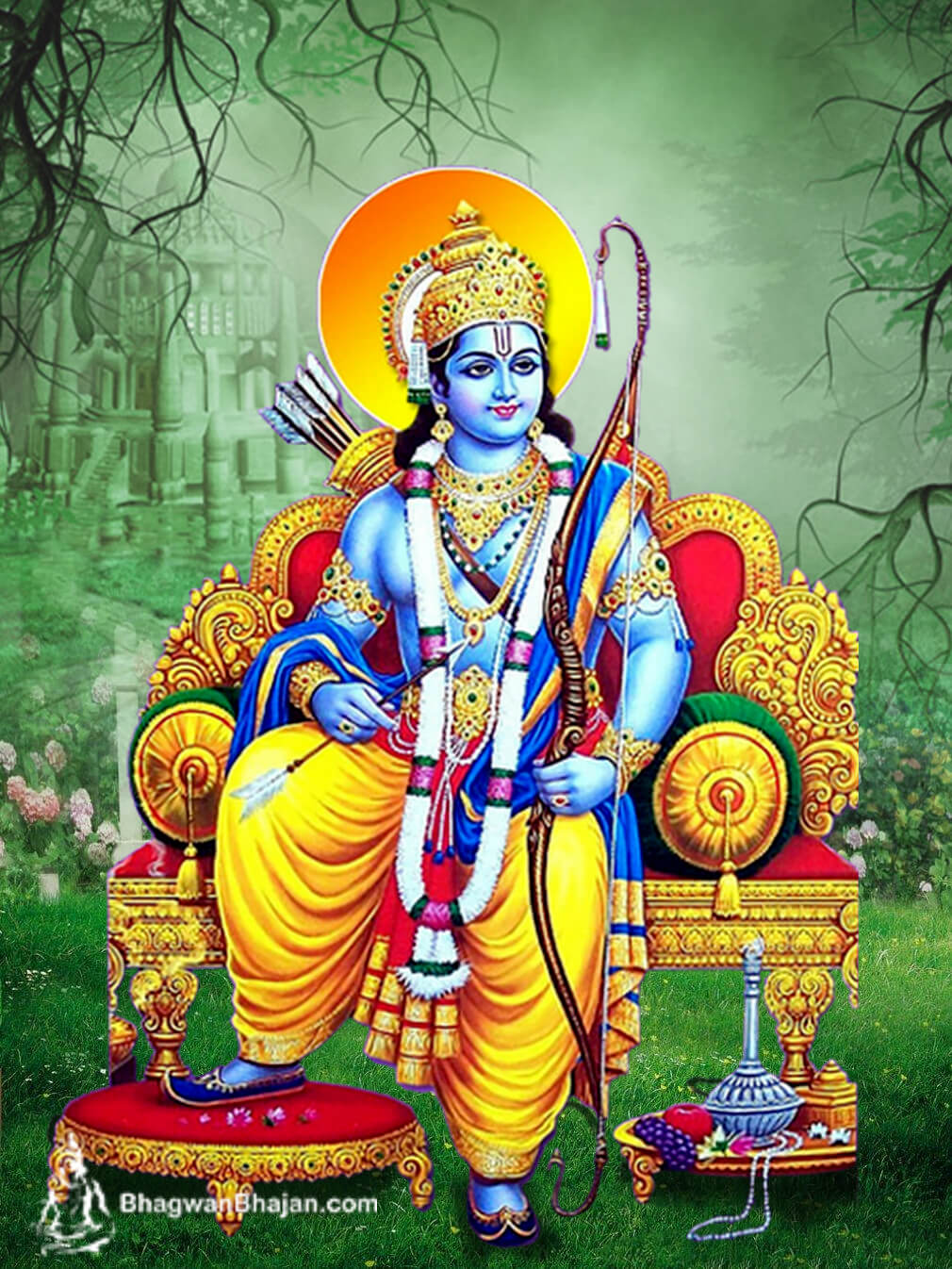Bhagwan Shri Ram Hd Wallpaper - Shri Ram , HD Wallpaper & Backgrounds