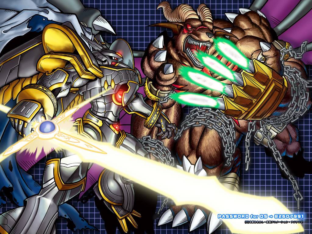 Digimon Wallpaper - - Alphamon Vs Belphemon , HD Wallpaper & Backgrounds