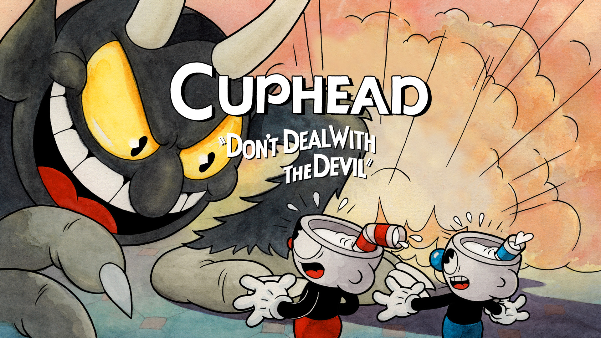 Cuphead Wallpaper - Don T Mess With The Devil , HD Wallpaper & Backgrounds