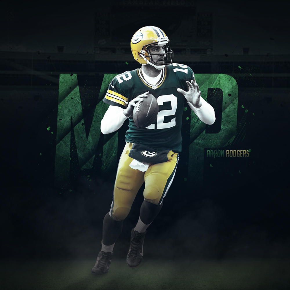 Aaron Rodgers Preview Mvp - Sprint Football , HD Wallpaper & Backgrounds