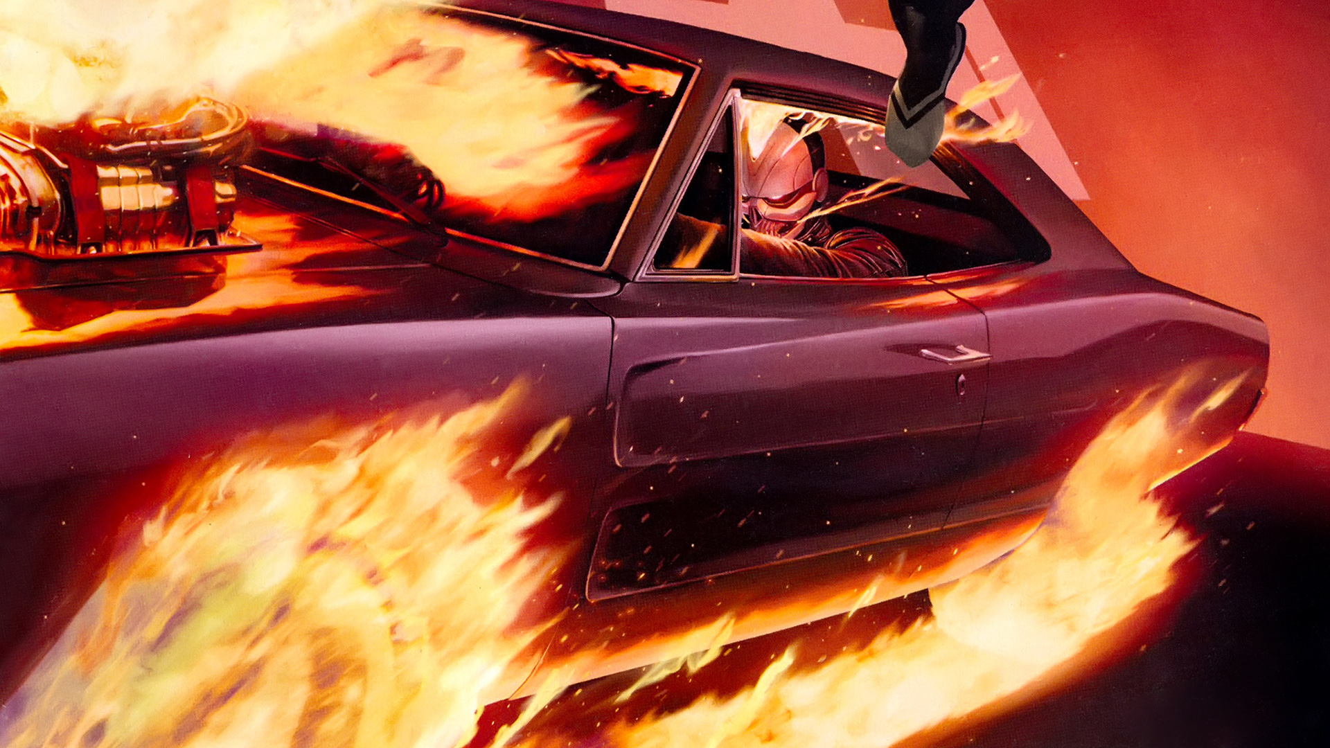 Comics Ghost Rider All New Ghost Rider Robbie Reyes , HD Wallpaper & Backgrounds