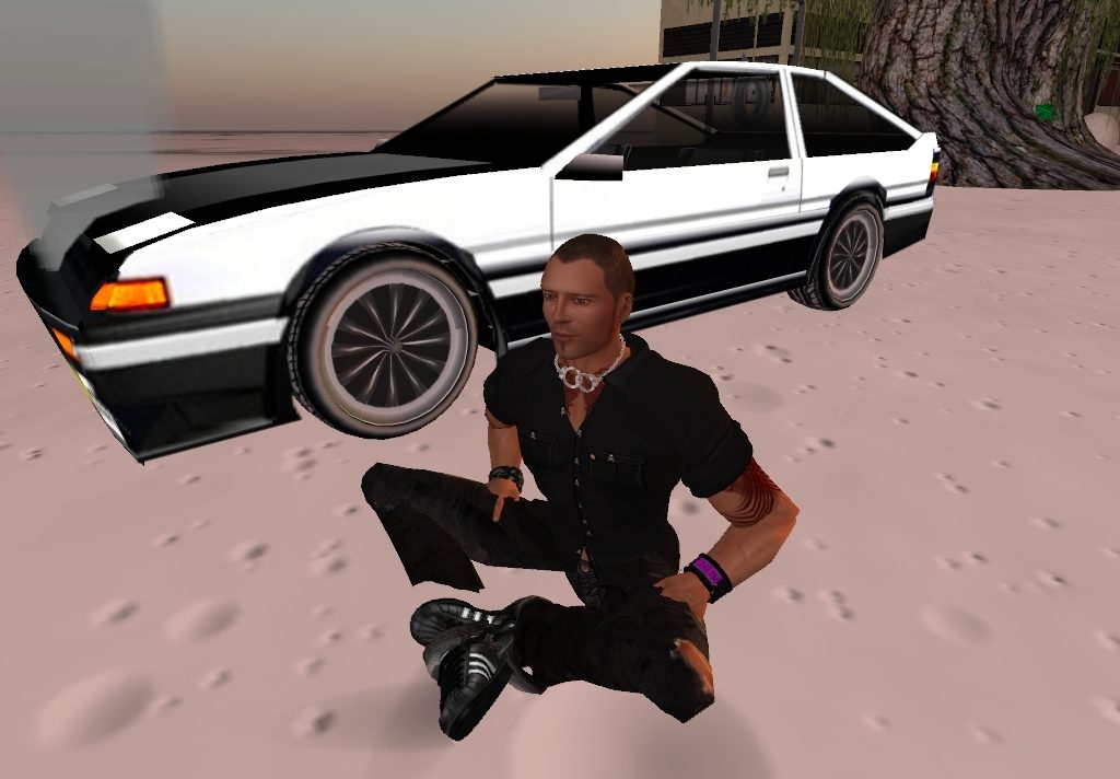 My Tureno Ae On Second Life Initial D Pic Hwb17842 , HD Wallpaper & Backgrounds