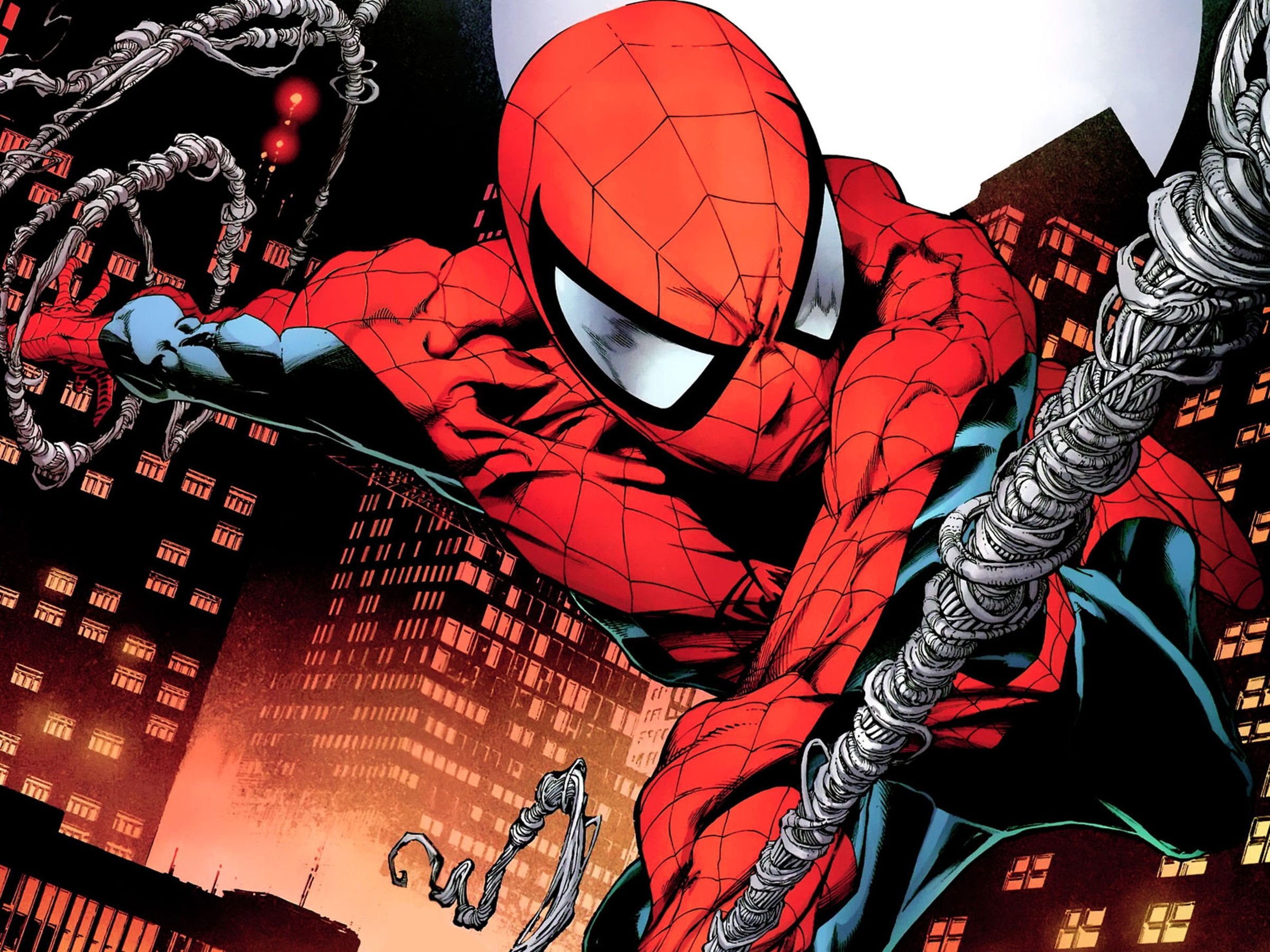 Comic Spider Man Wallpaper Hd , HD Wallpaper & Backgrounds