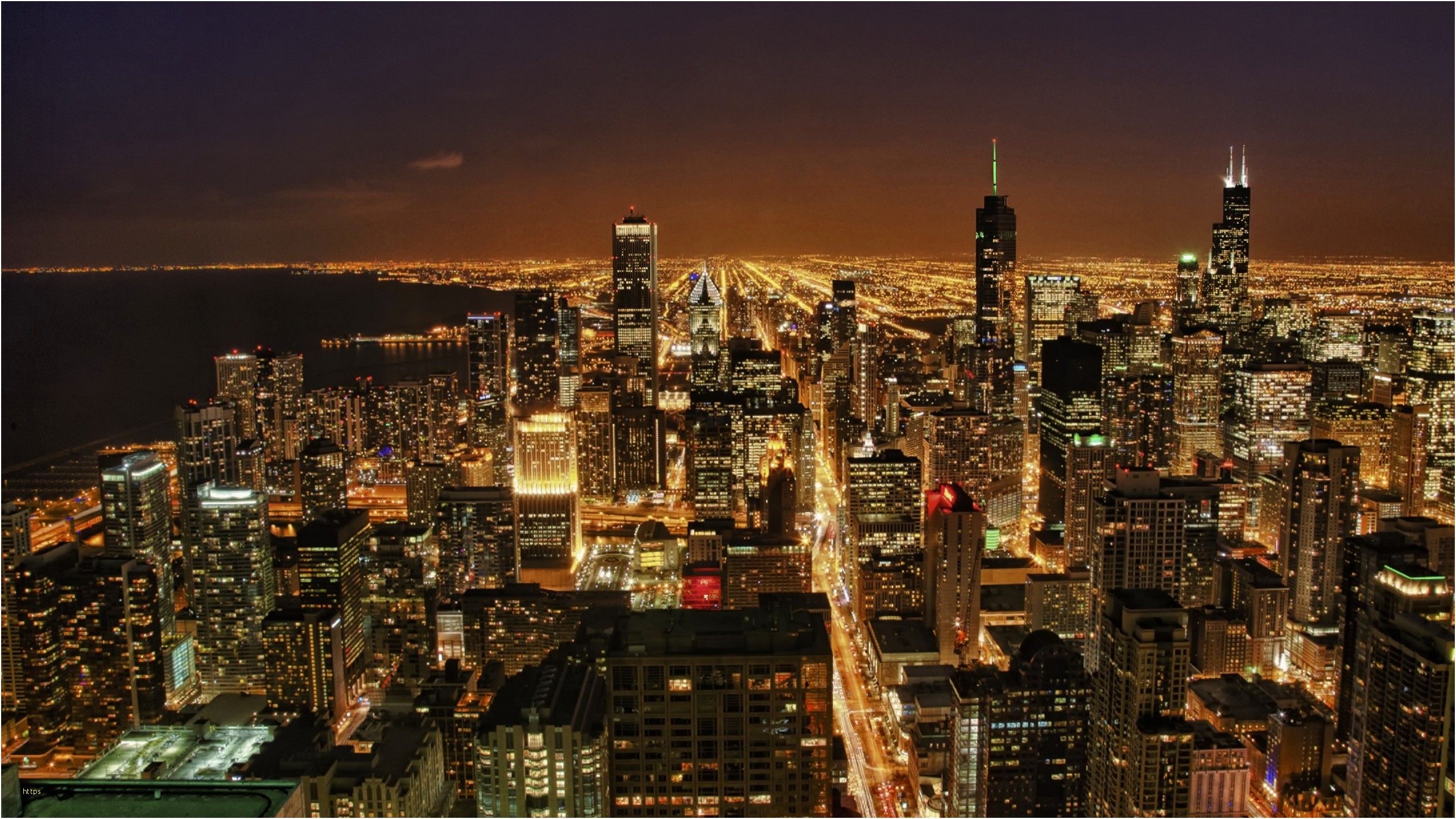 2560x1440, Chicago Hd Wallpaper Elegant Chicago Skyline - Chicago , HD Wallpaper & Backgrounds
