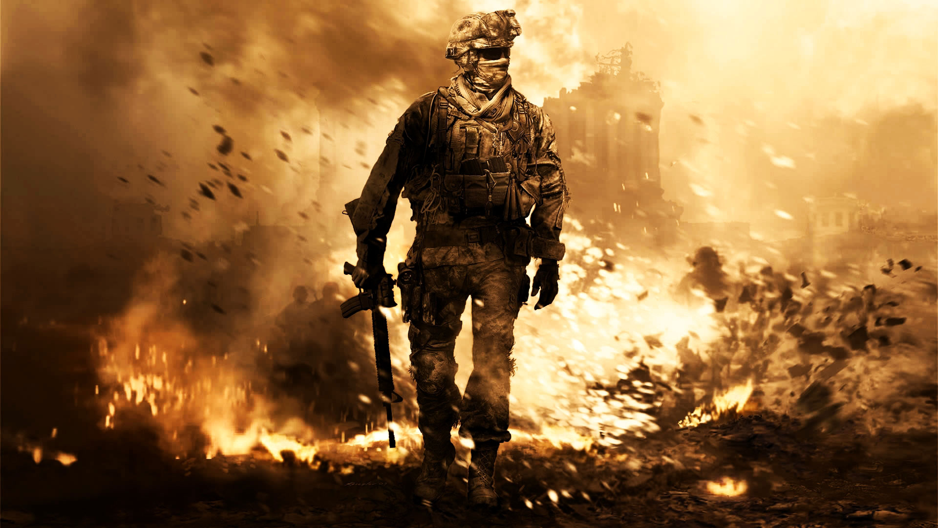 Modernwarfare Vietnam War Widescreen Wallpaper Full - Call Of Duty Modern Warfare 2 4k , HD Wallpaper & Backgrounds