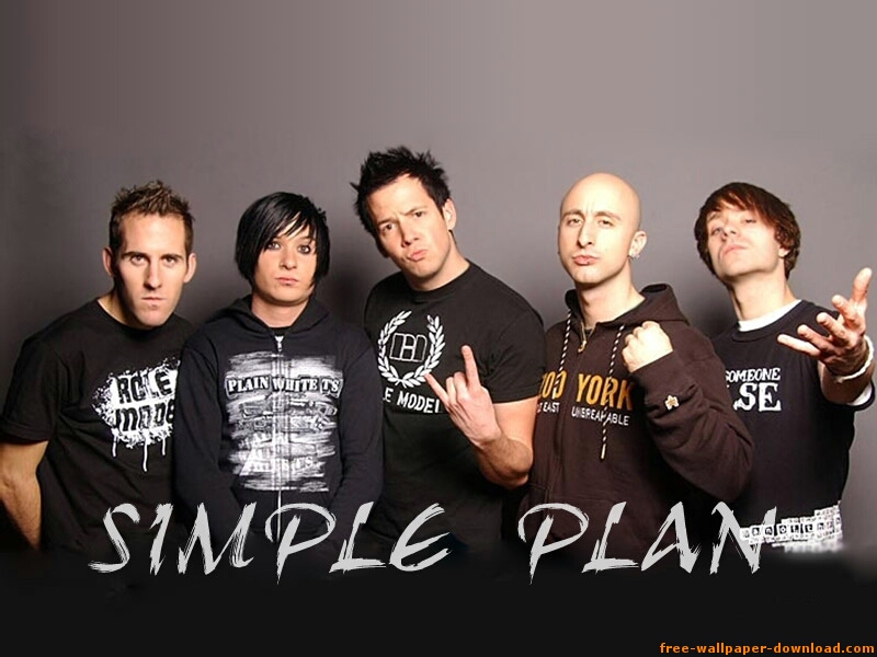 Simple Plan - Simple Plan Bald Guy , HD Wallpaper & Backgrounds