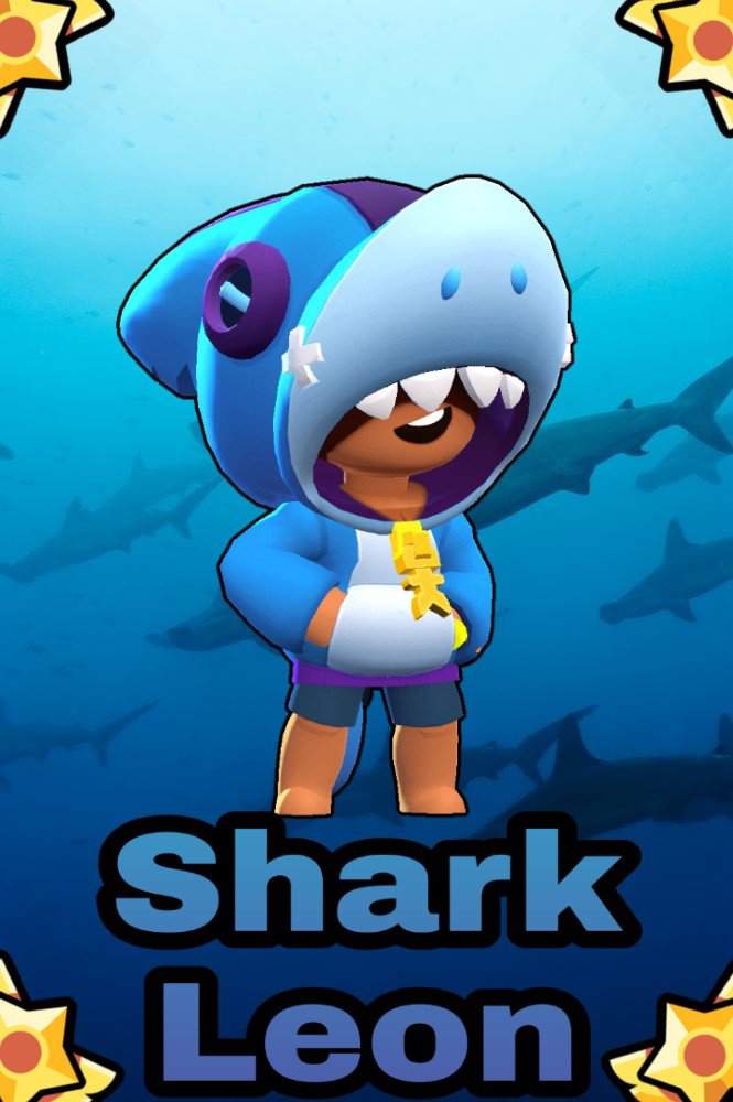 Shark Leon Brawl Stars , HD Wallpaper & Backgrounds